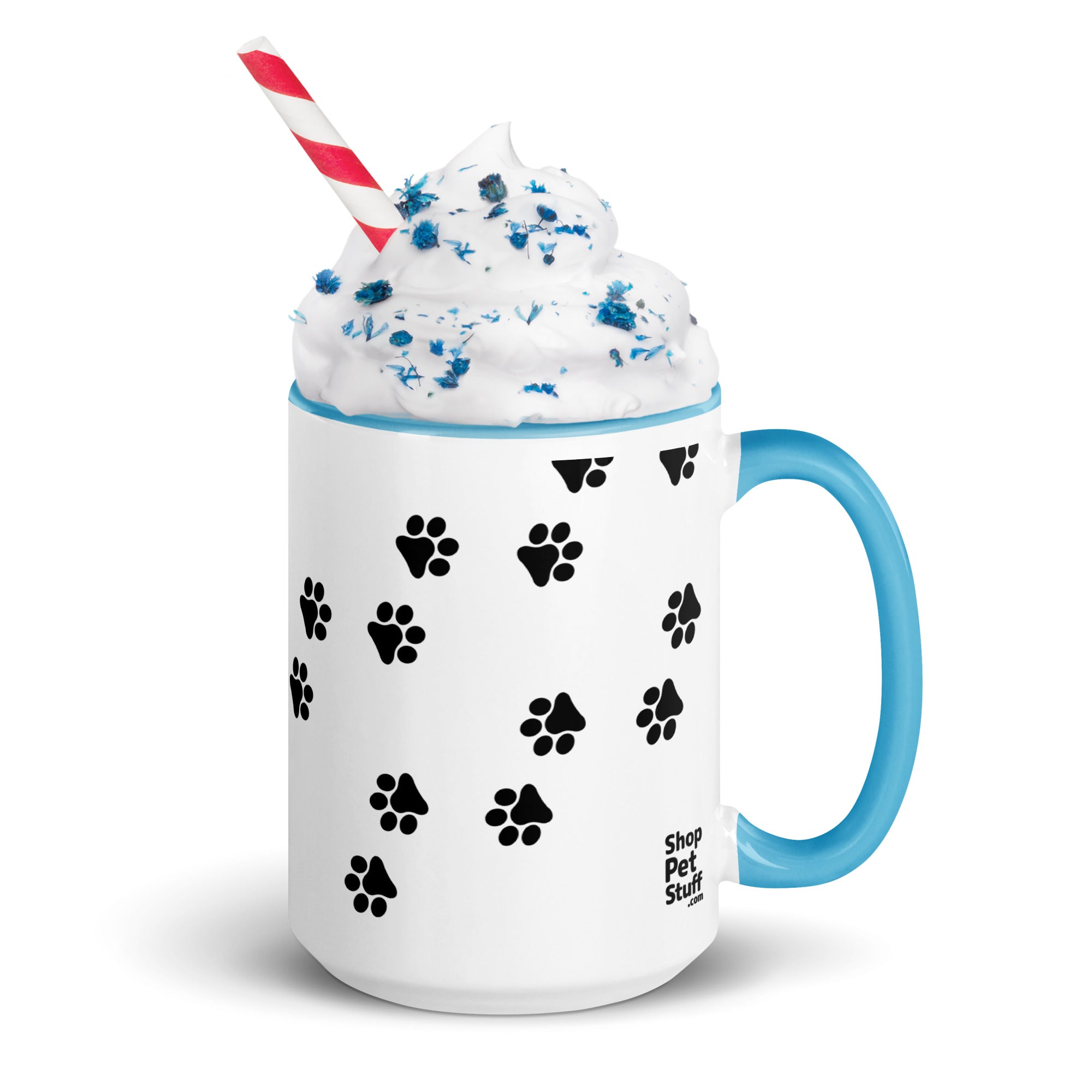 Best Barkin' Dog Mom Ever Mug with Color Inside