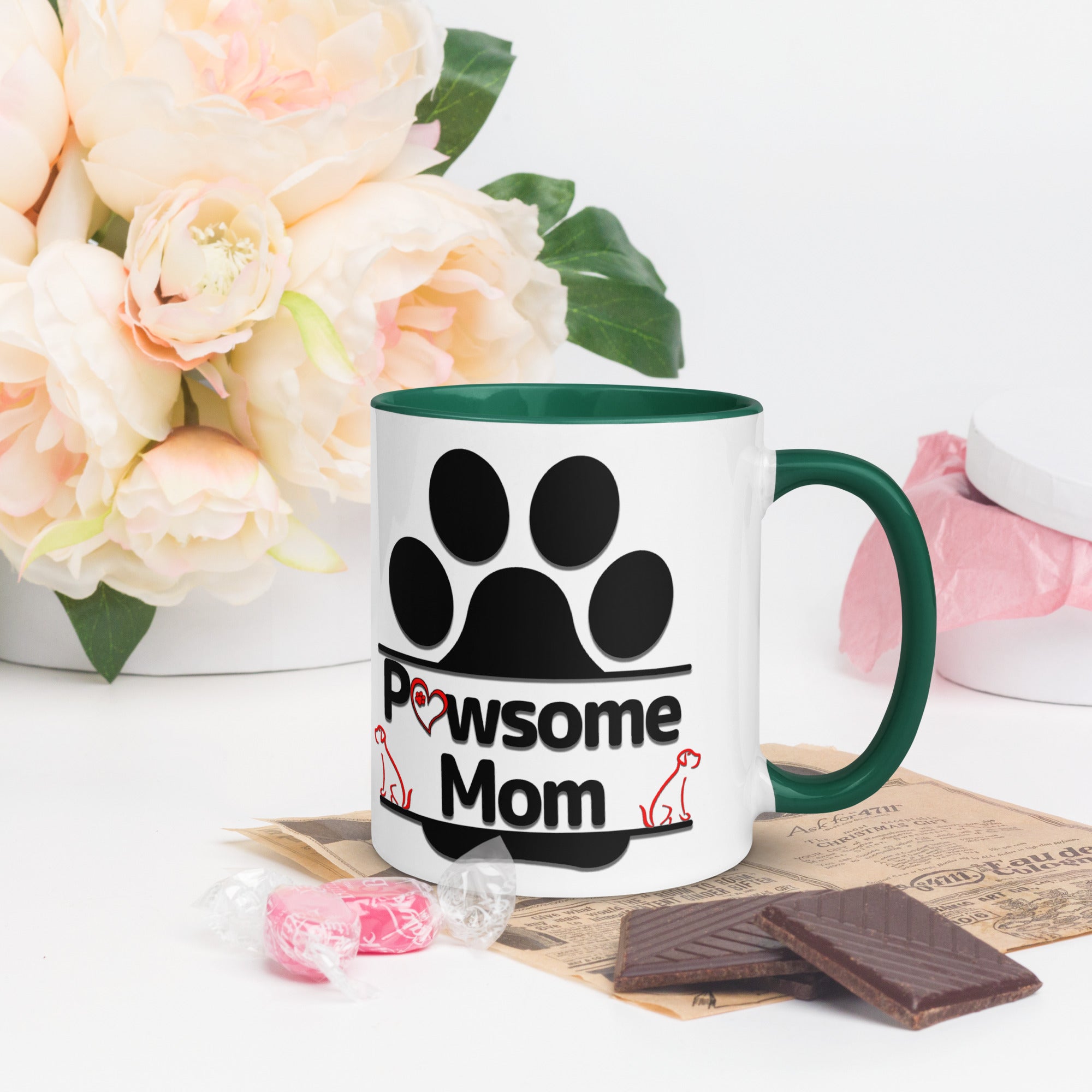 #1 Pawsome Dog Mom