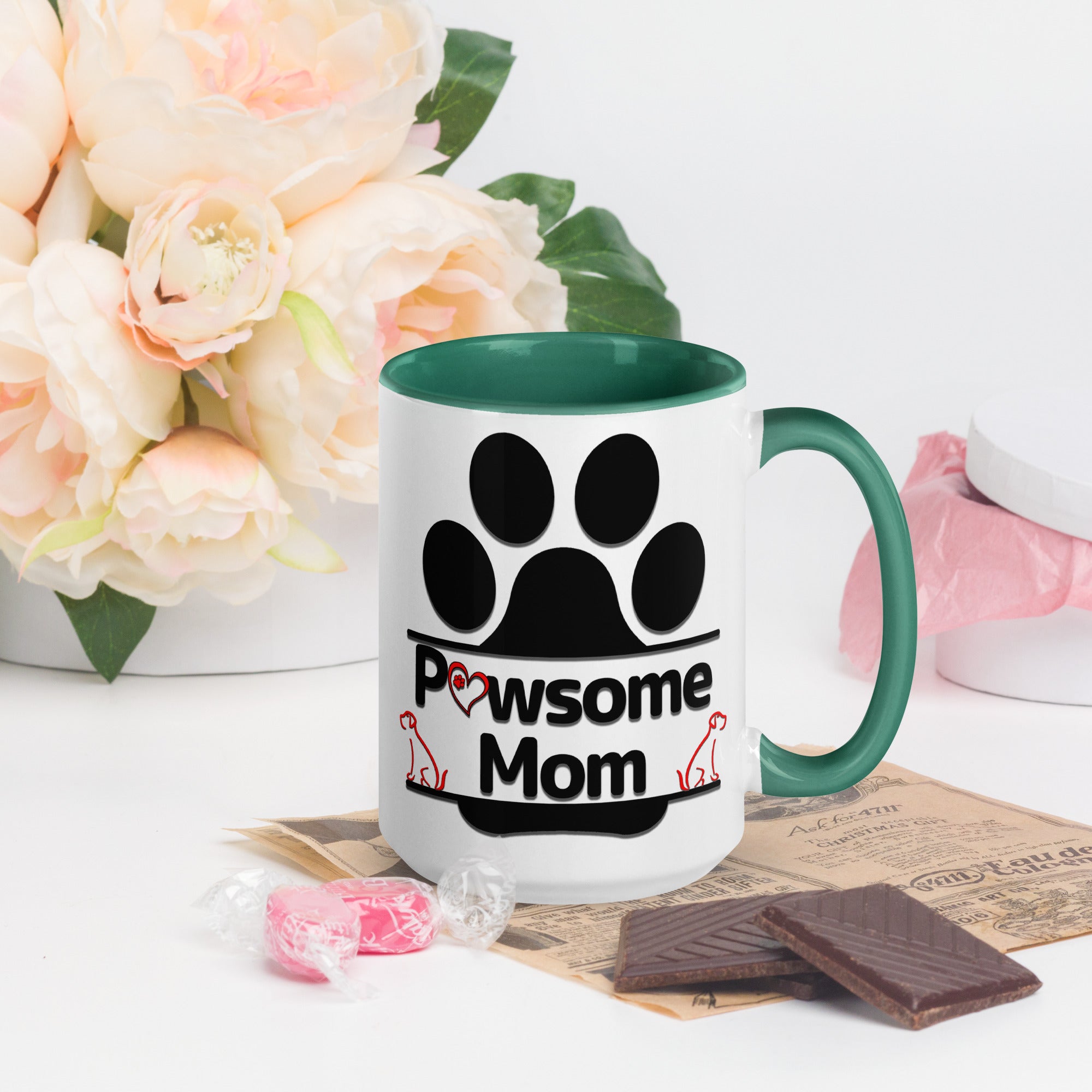 #1 Pawsome Dog Mom