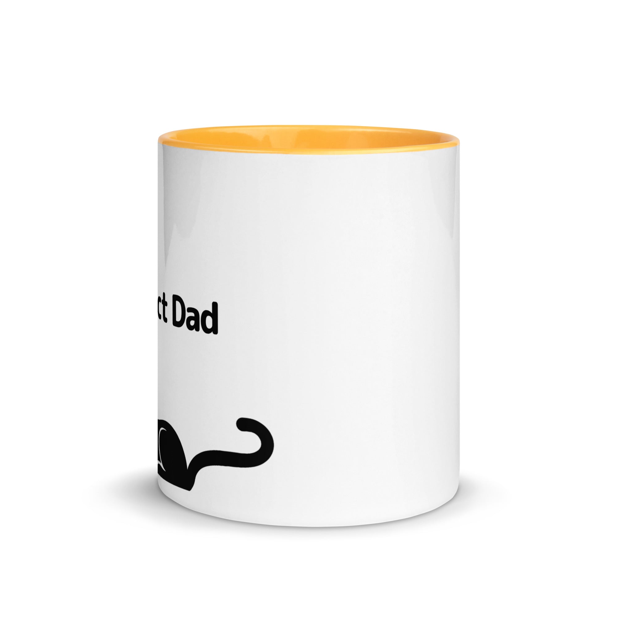 Purrfect Cat Dad Mug with Color Inside
