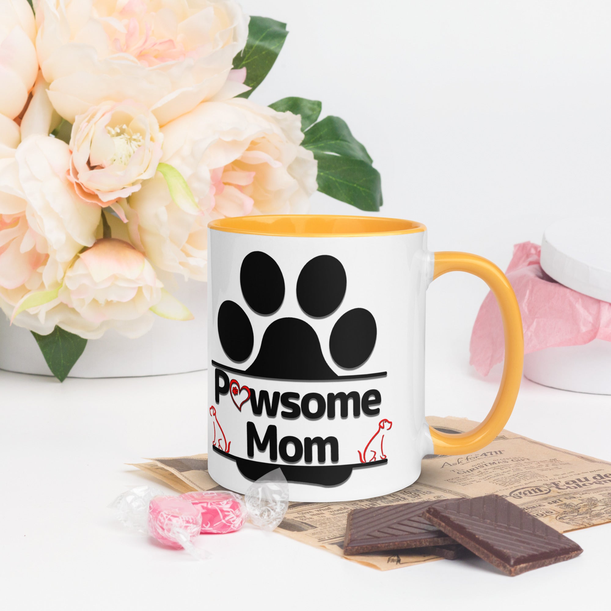 #1 Pawsome Dog Mom