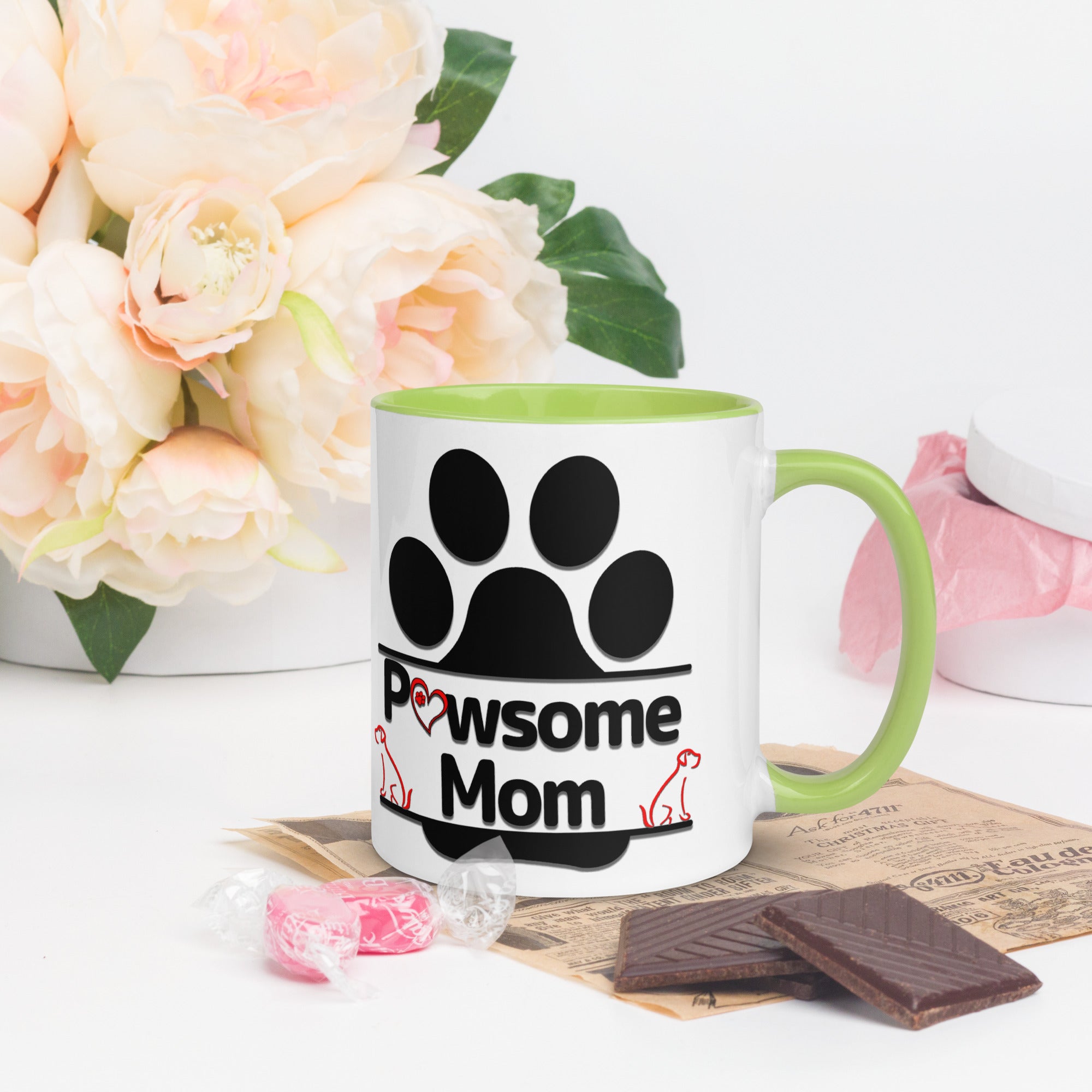 #1 Pawsome Dog Mom