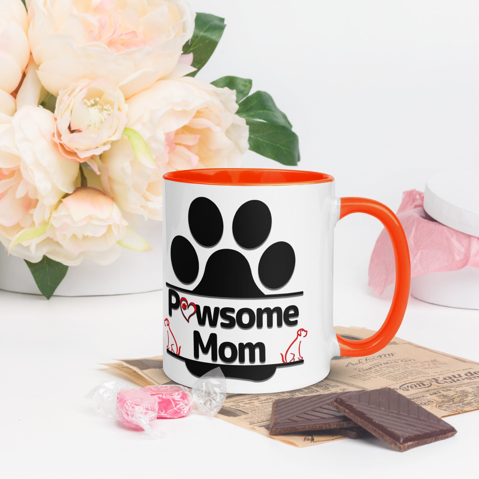 #1 Pawsome Dog Mom