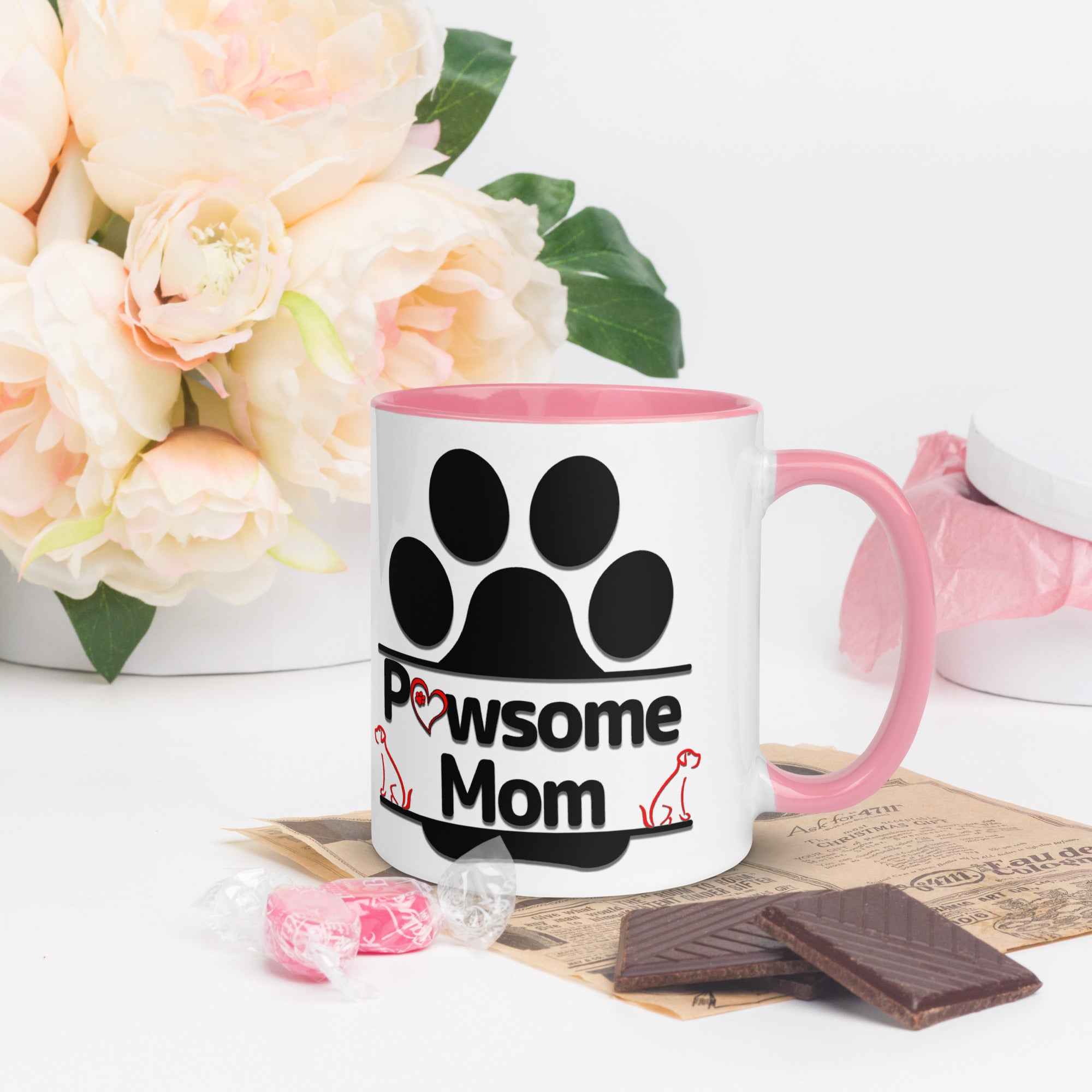 #1 Pawsome Dog Mom