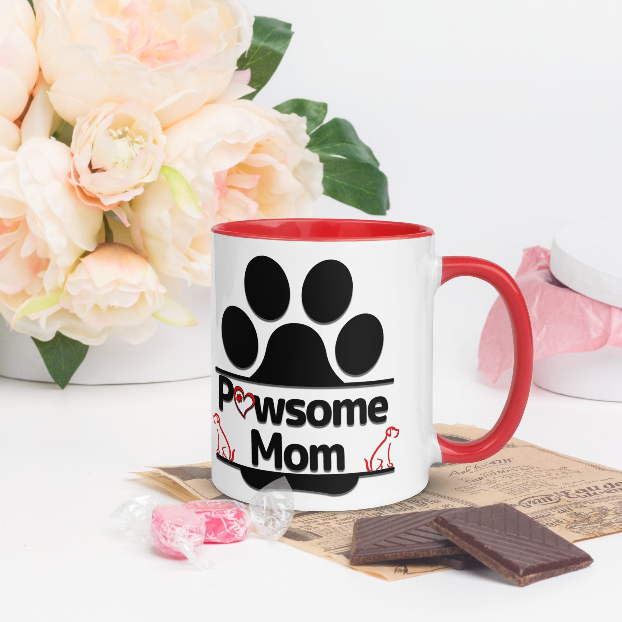 #1 Pawsome Dog Mom
