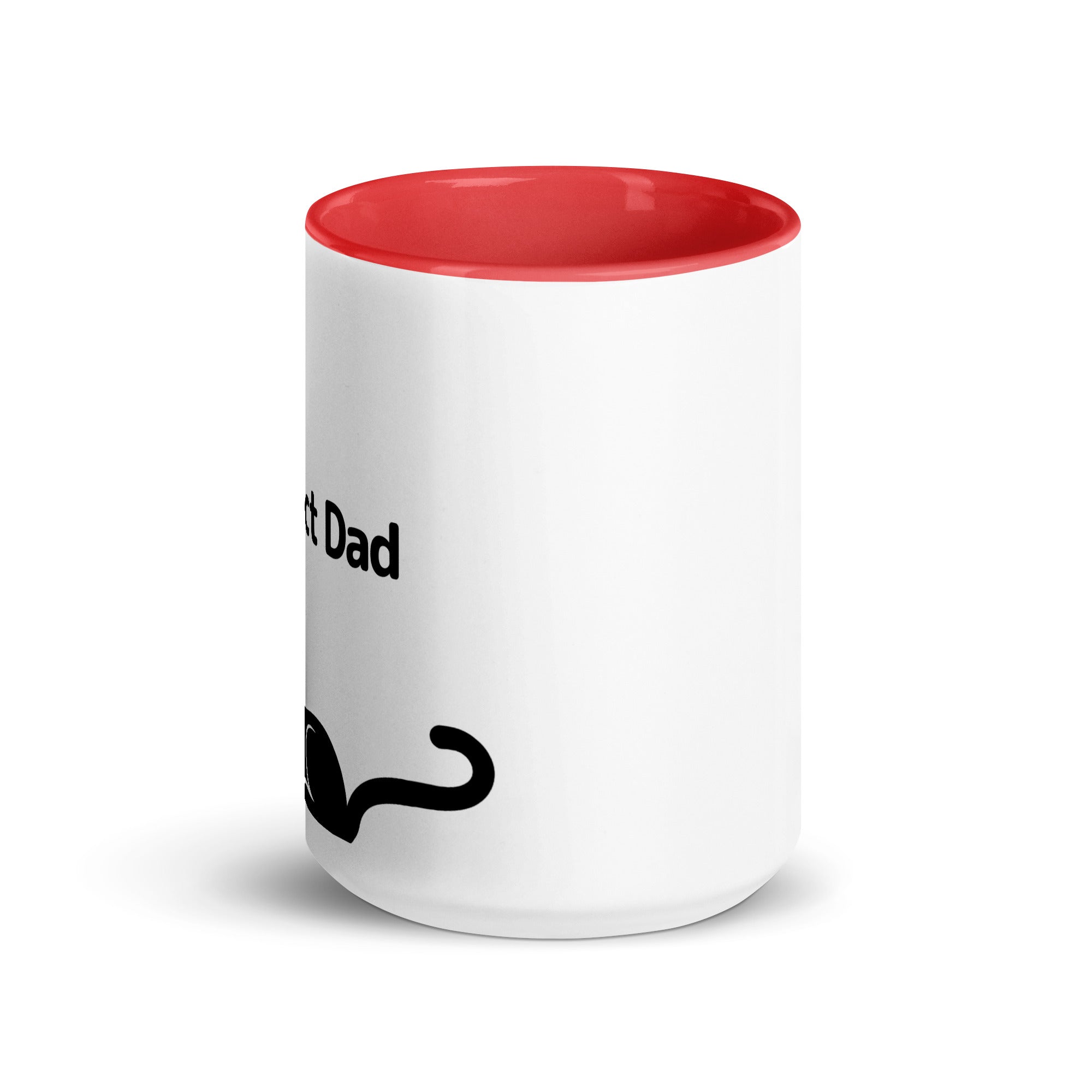 Purrfect Cat Dad Mug with Color Inside