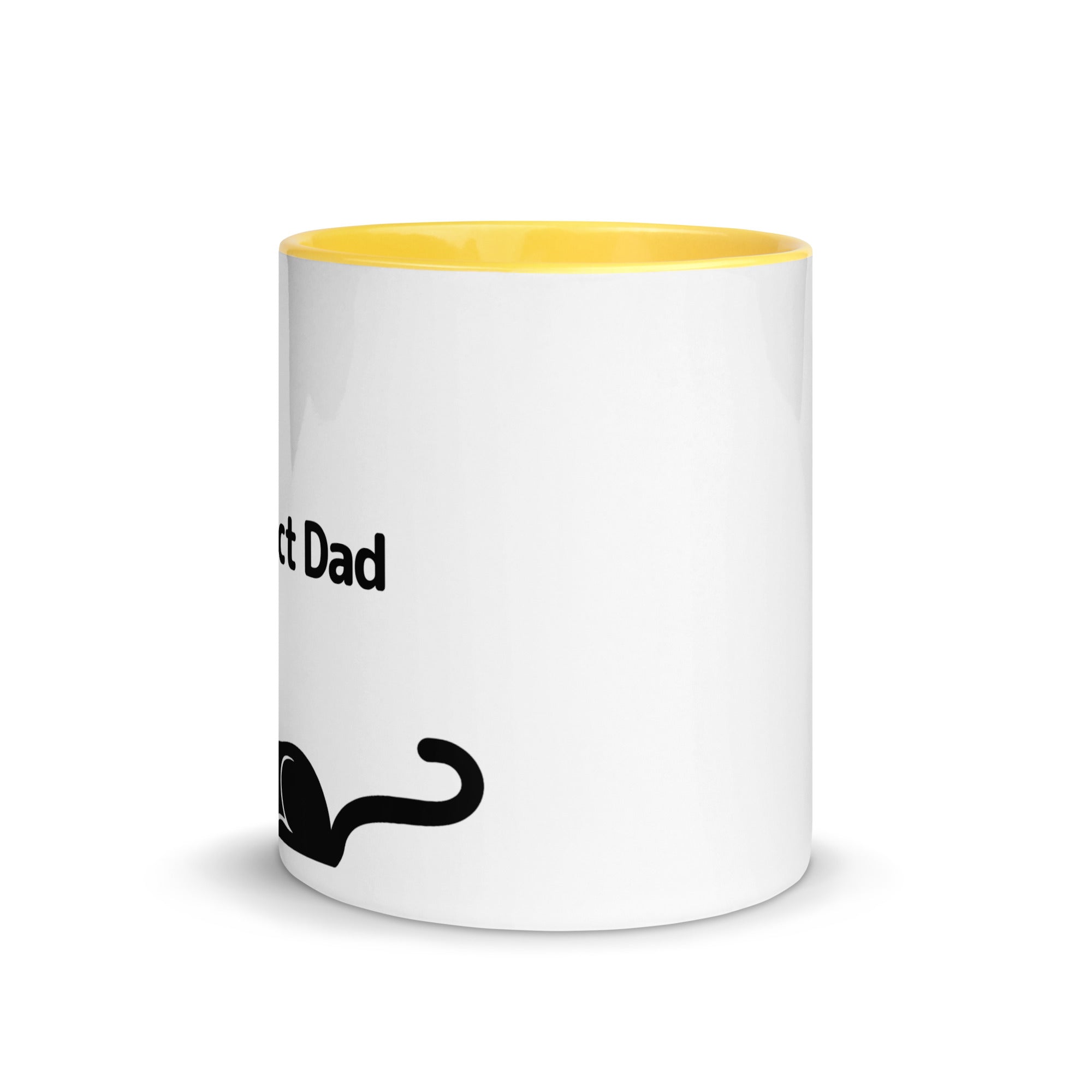 Purrfect Cat Dad Mug with Color Inside