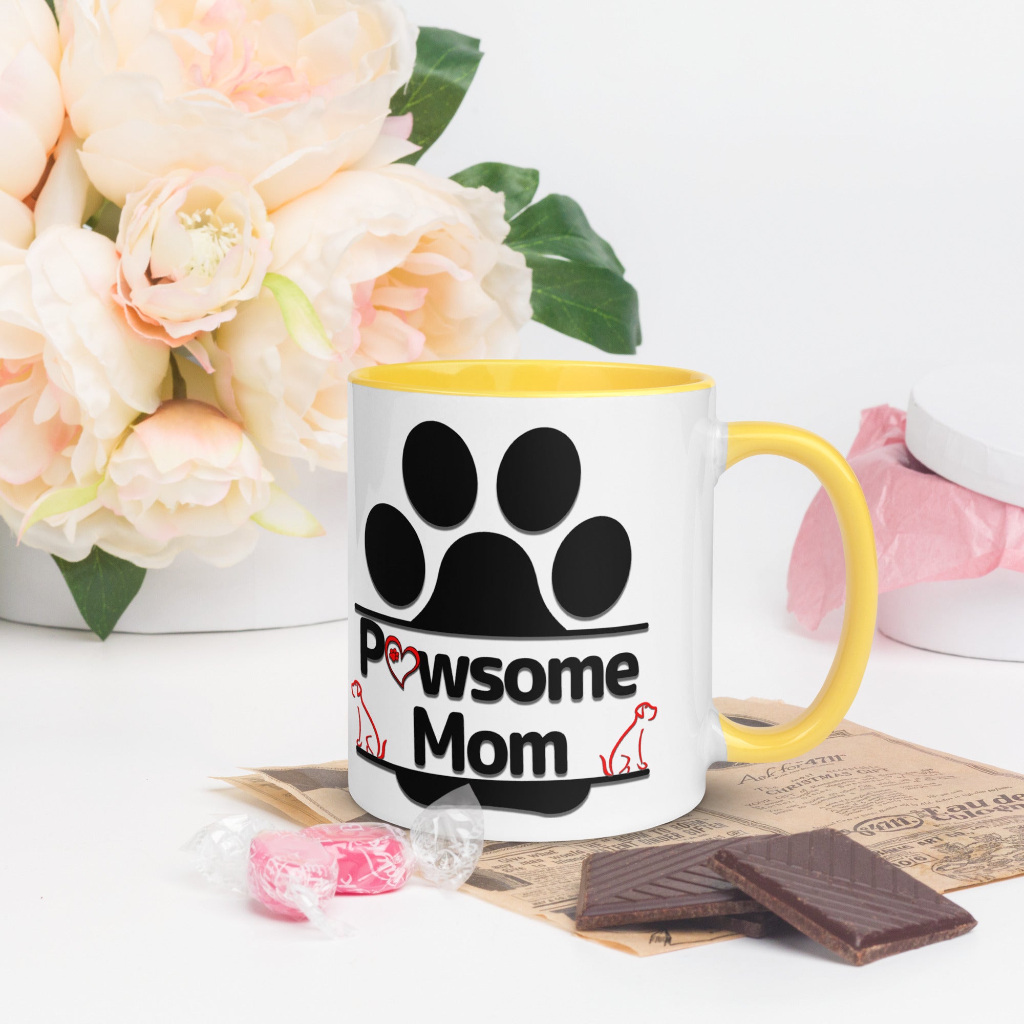 #1 Pawsome Dog Mom