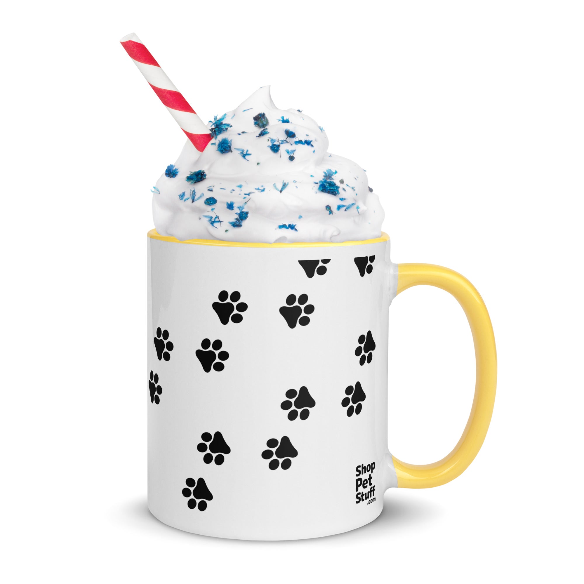 Best Barkin' Dog Mom Ever Mug with Color Inside