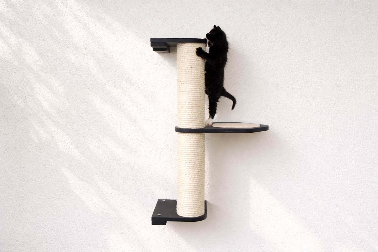 Cat Scratching Pole (Wall-Mounted) - by Catastrophic Creations