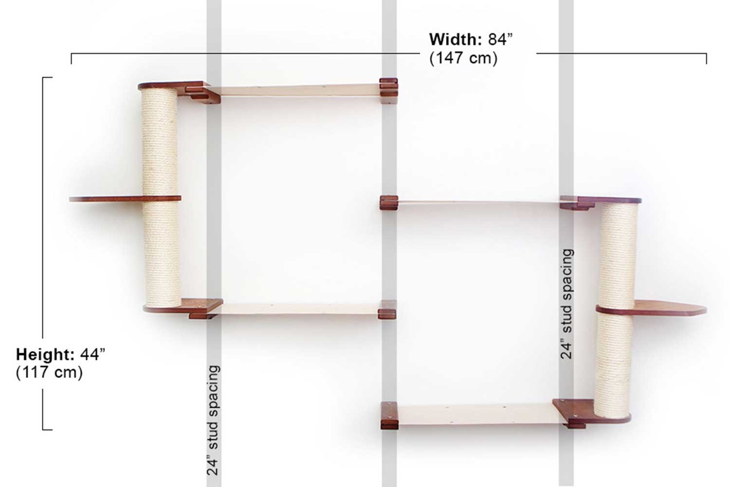 The Catacombs Cat Condo: Cat Scratcher Lounge - by Catastrophic Creations