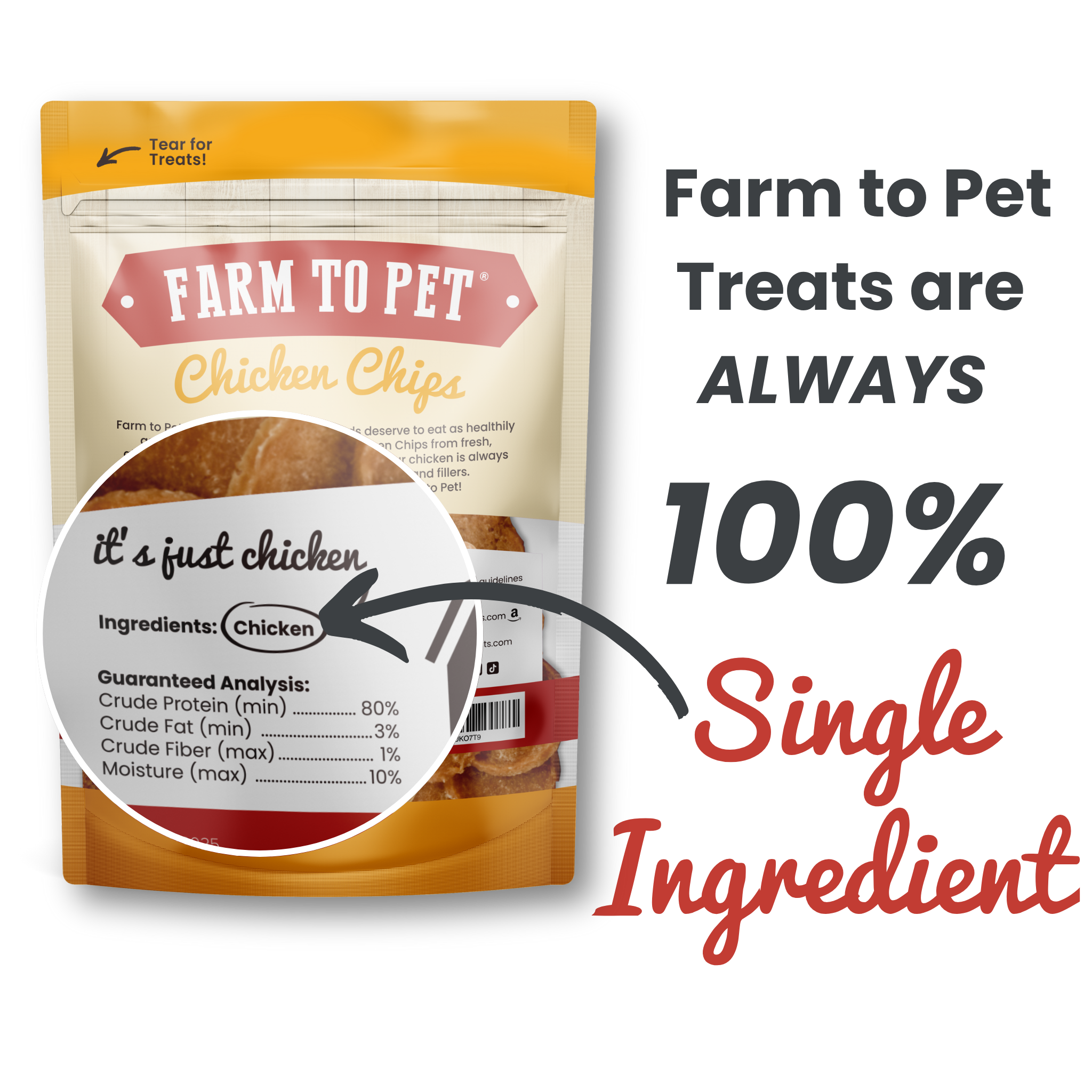 Puppy Packs 'n Snacks Dog Treat Starter Pack | Single-Ingredient Training Treats
