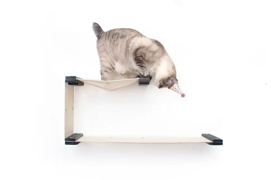 The Double Decker Hanging Cat Hammock Bed - by Catastrophic Creations