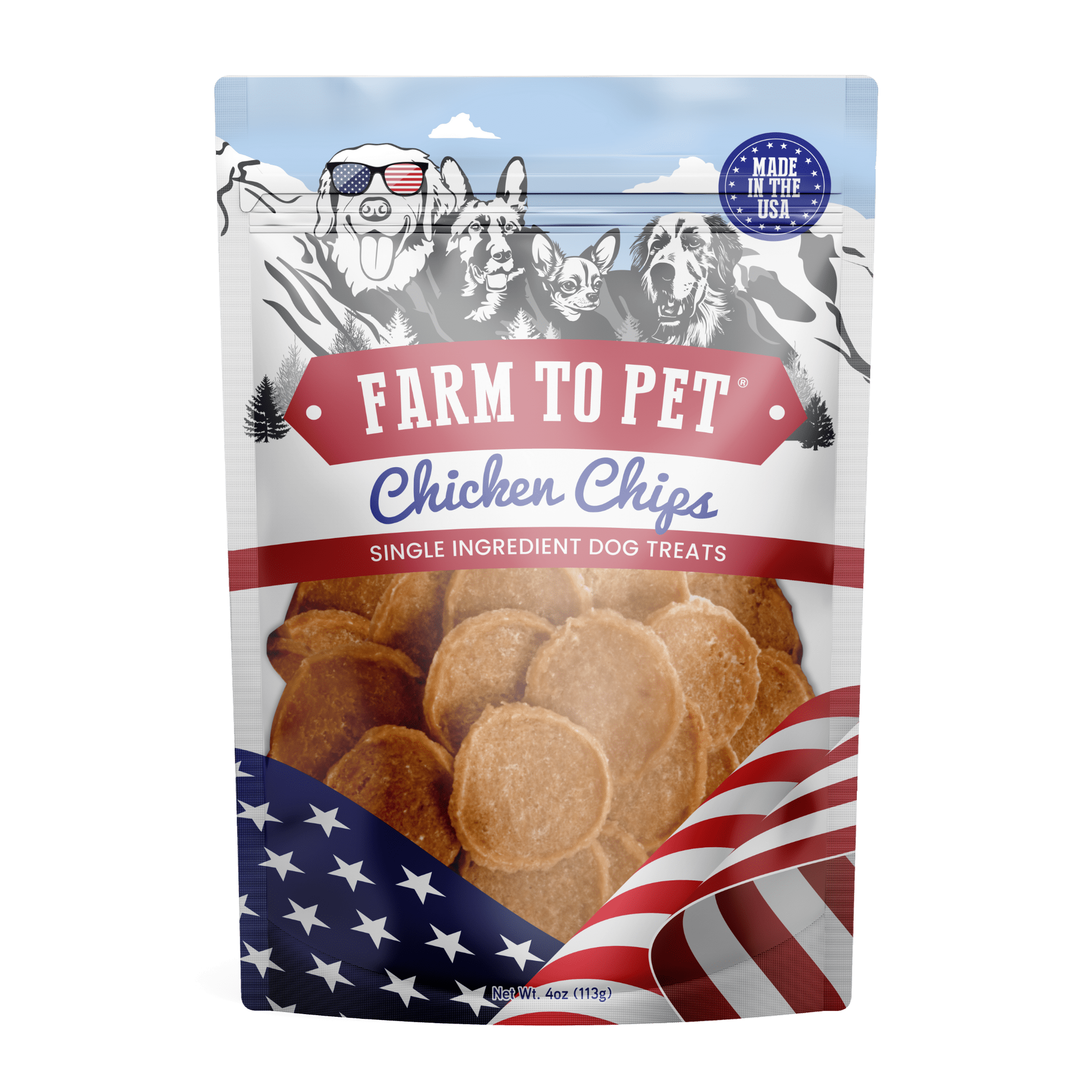 Americana Chicken Chips for Dogs