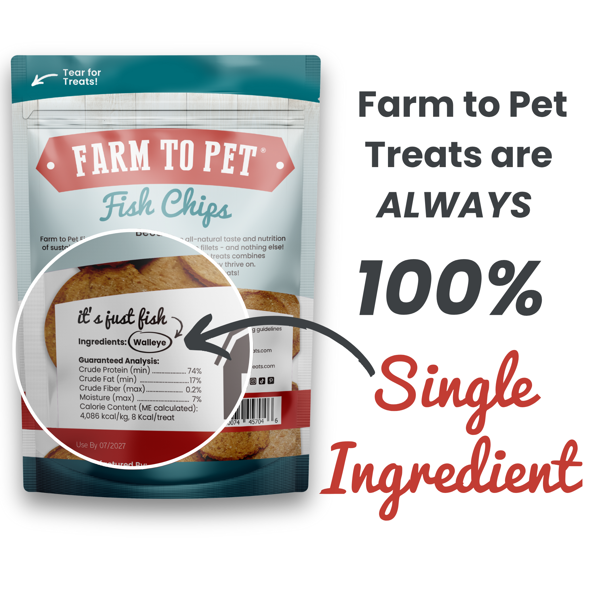 Puppy Packs 'n Snacks Dog Treat Starter Pack | Single-Ingredient Training Treats