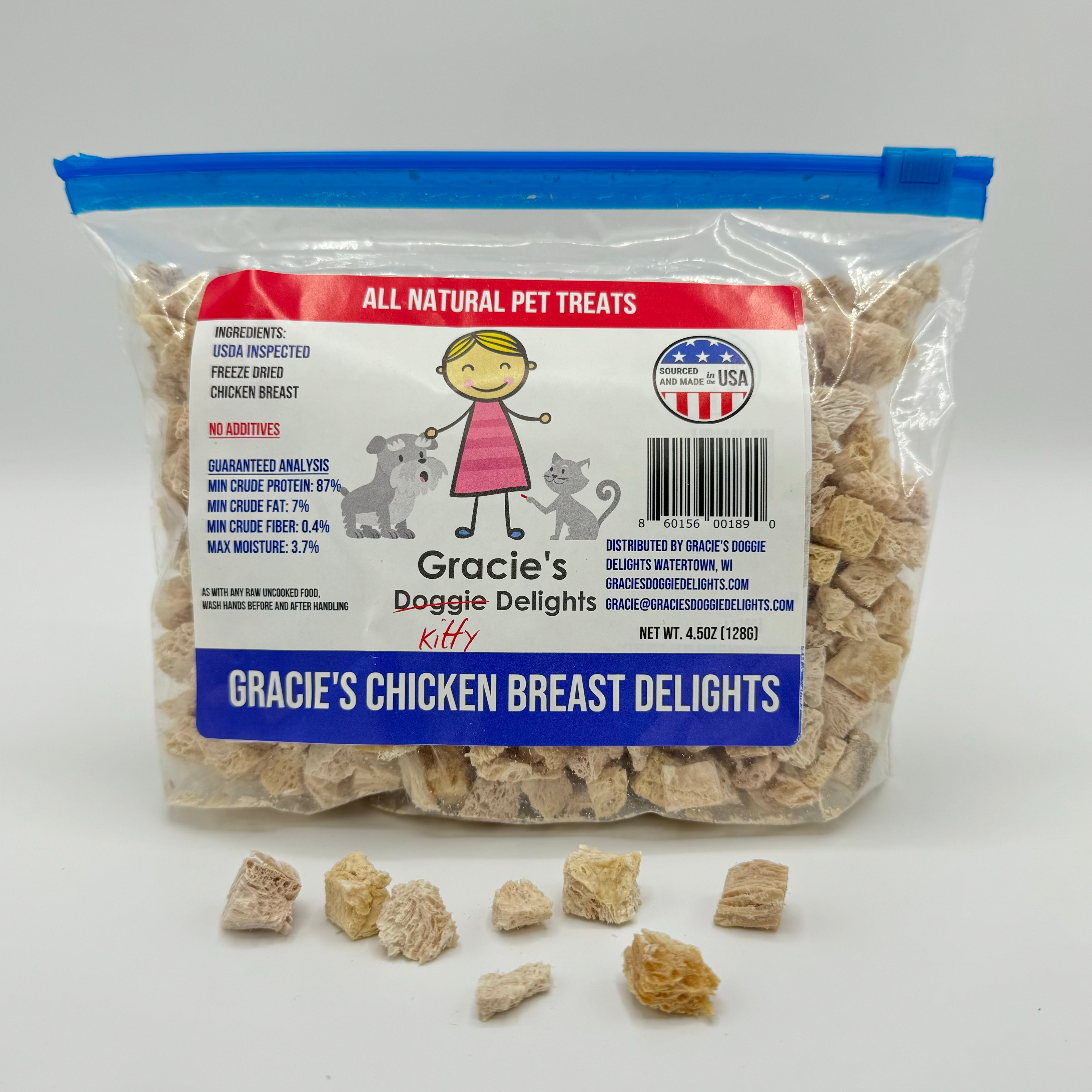 Gracie's Kitty Delights - Chicken Breast