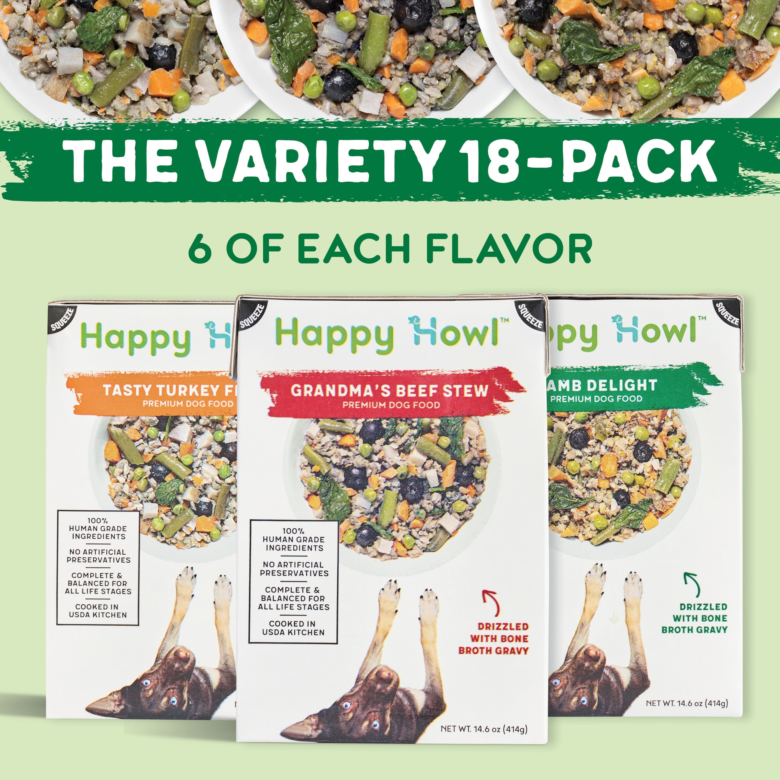 100% Human-Grade Dog Food