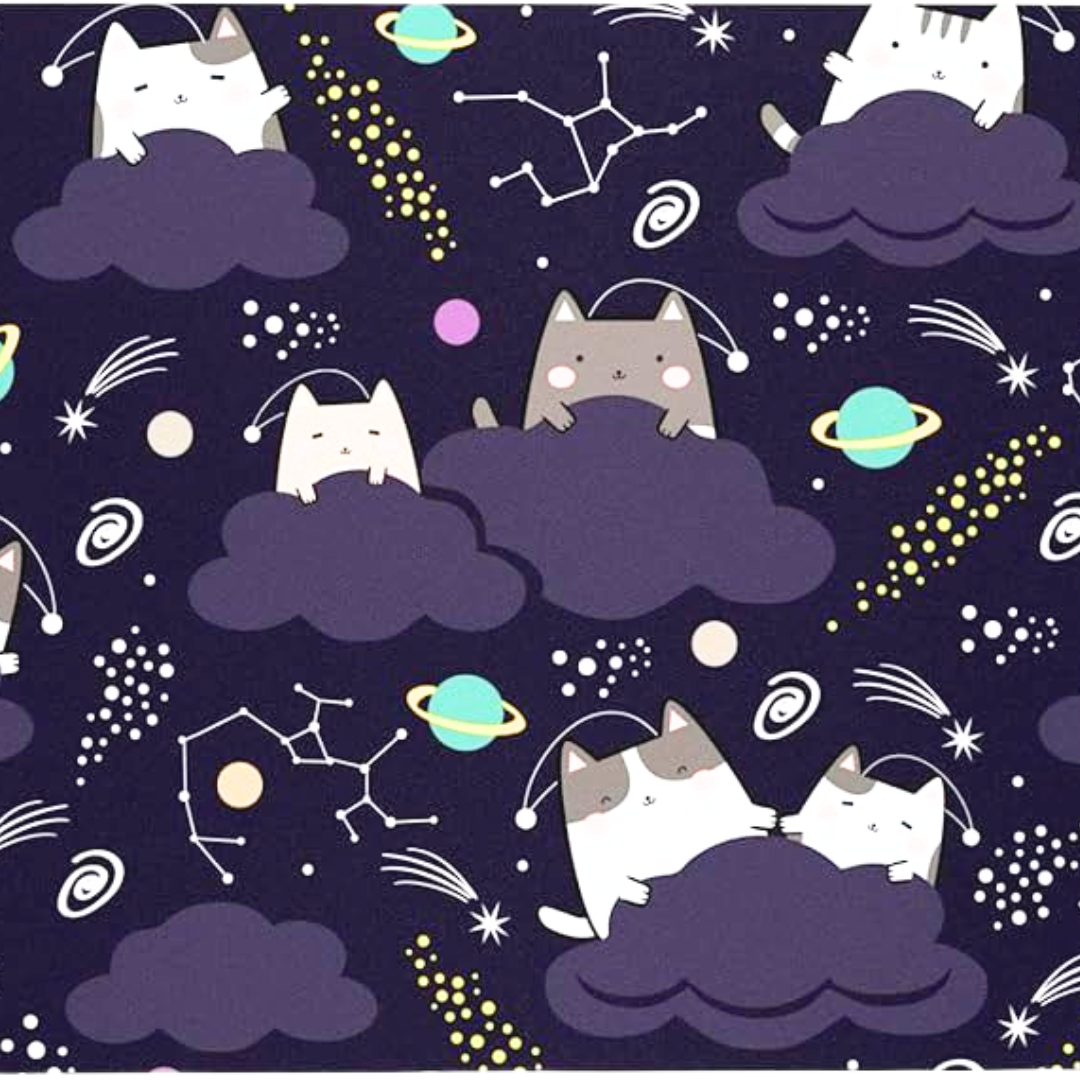 Colorful Cat Buff/Scarf