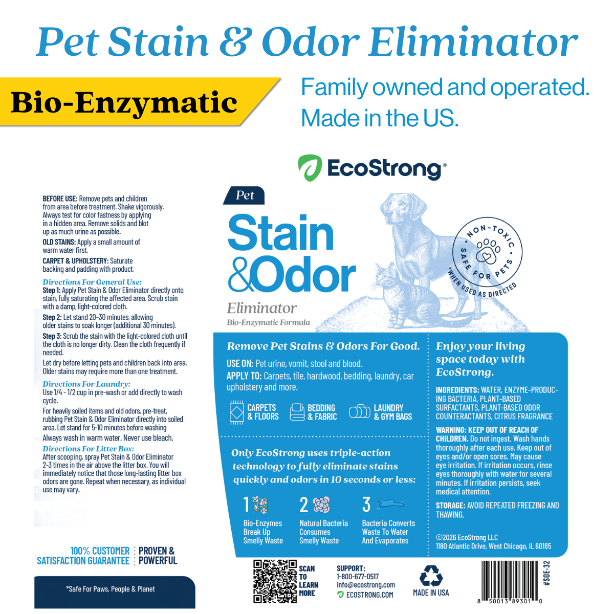 Pet Stain and Odor Eliminator