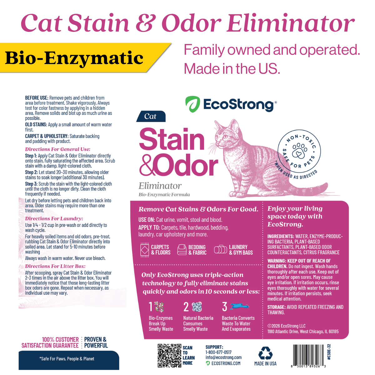 Cat Stain and Odor Eliminator