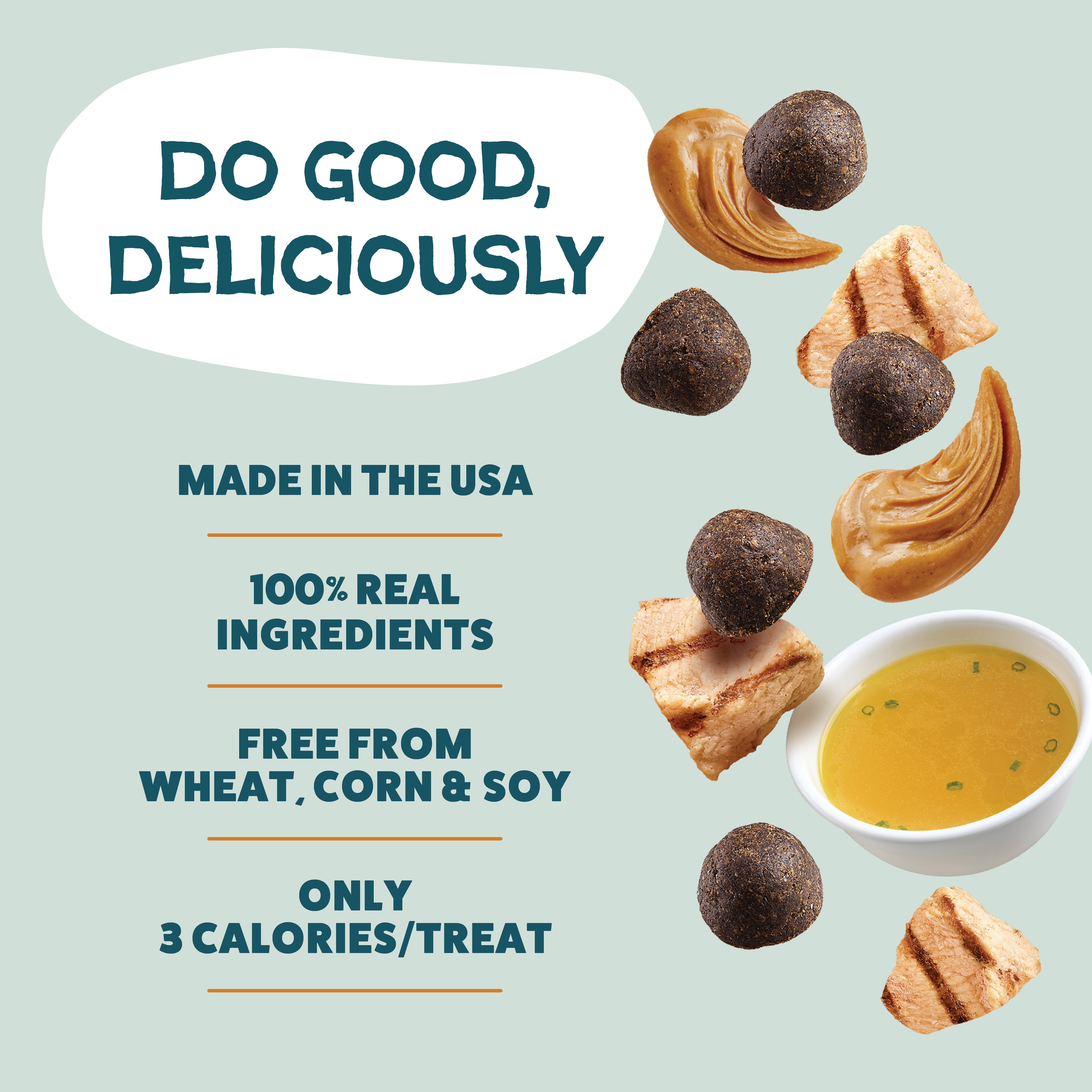 Peanut Butter Bliss Bone Broth Bits