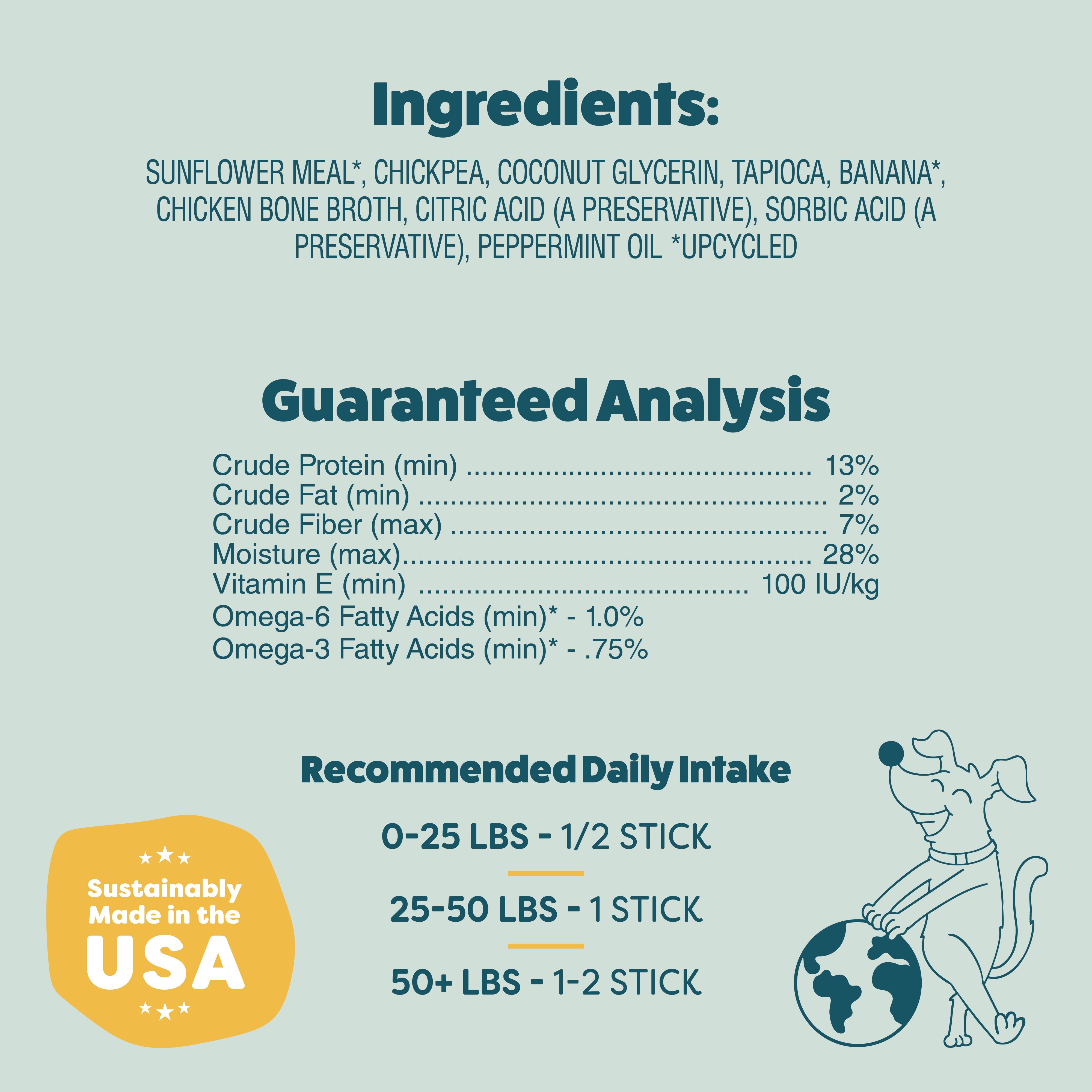 Banana Bone-anza Dental Sticks