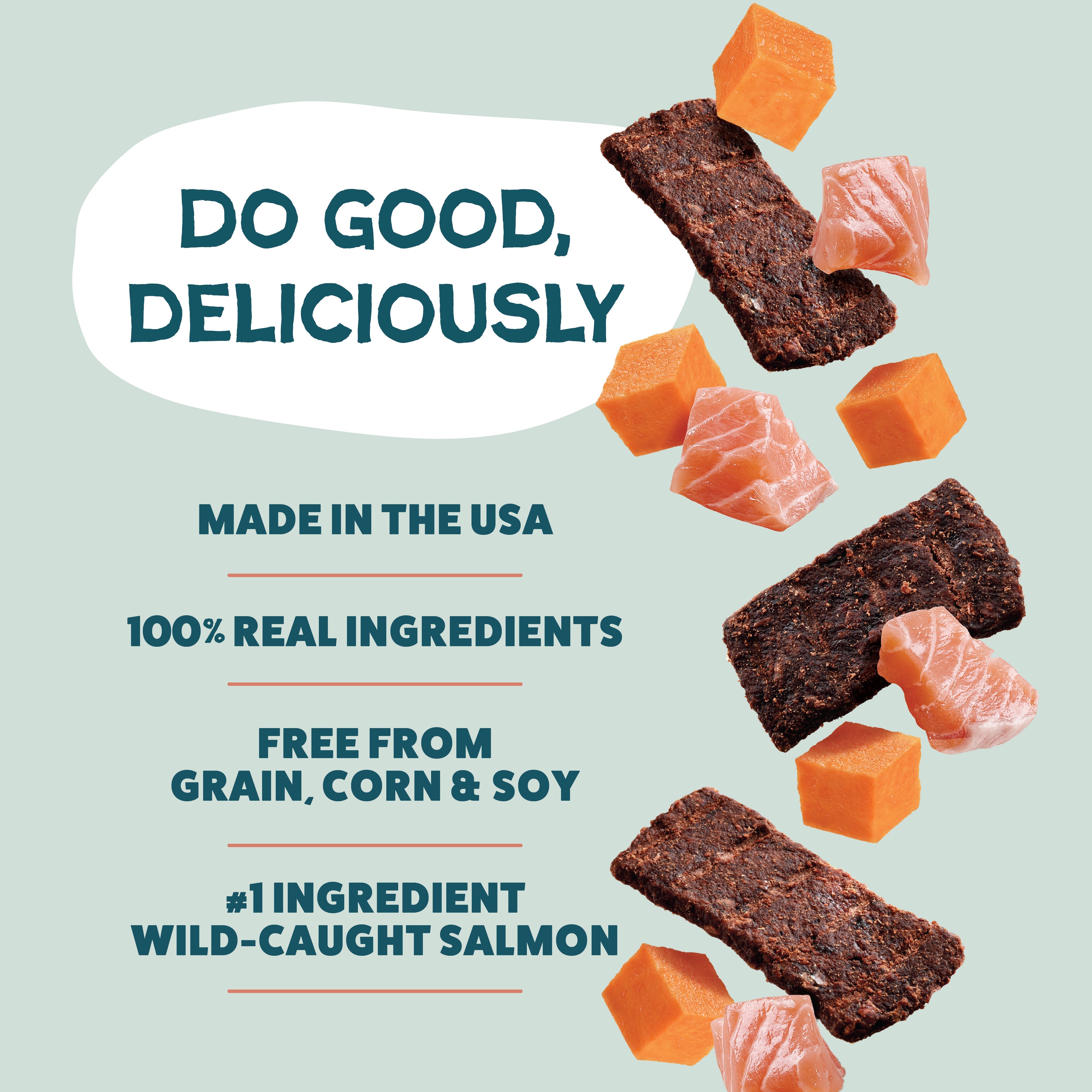 Salmon Loves Butternut Jerky Bites