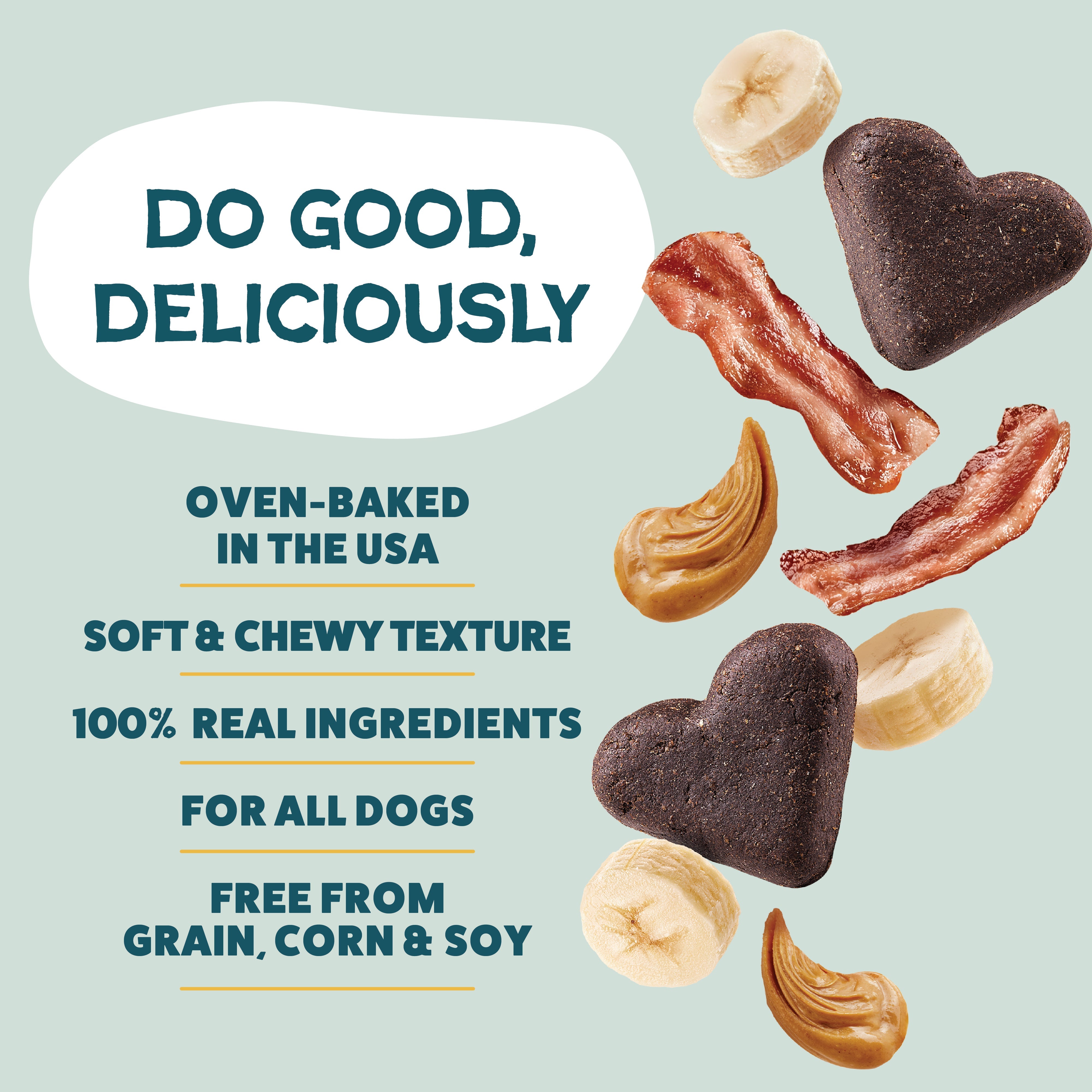 Bananas for Bacon Soft Baked