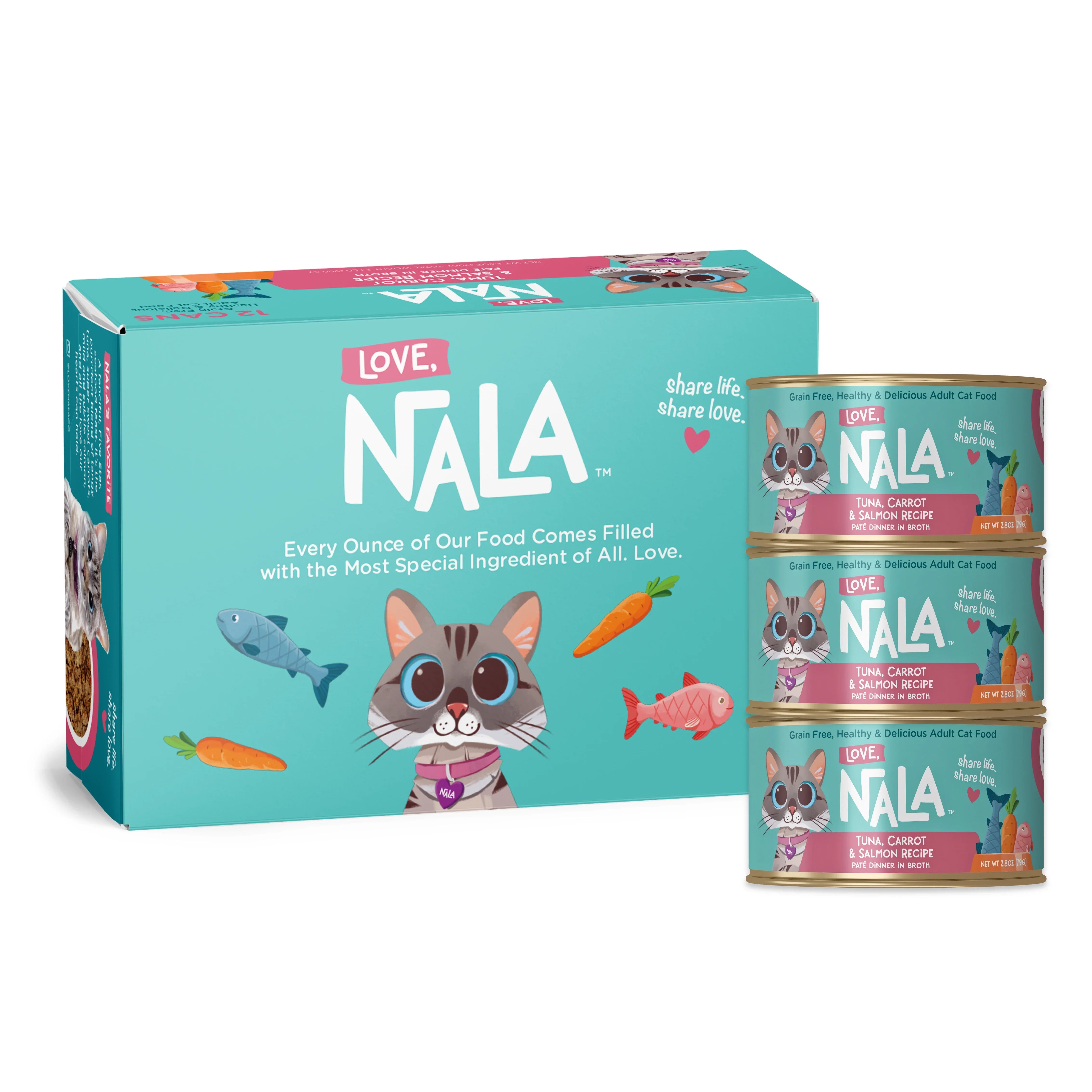 Tuna, Carrot & Salmon Recipe Paté Dinner In Broth Adult Cat Food, 2.8-oz