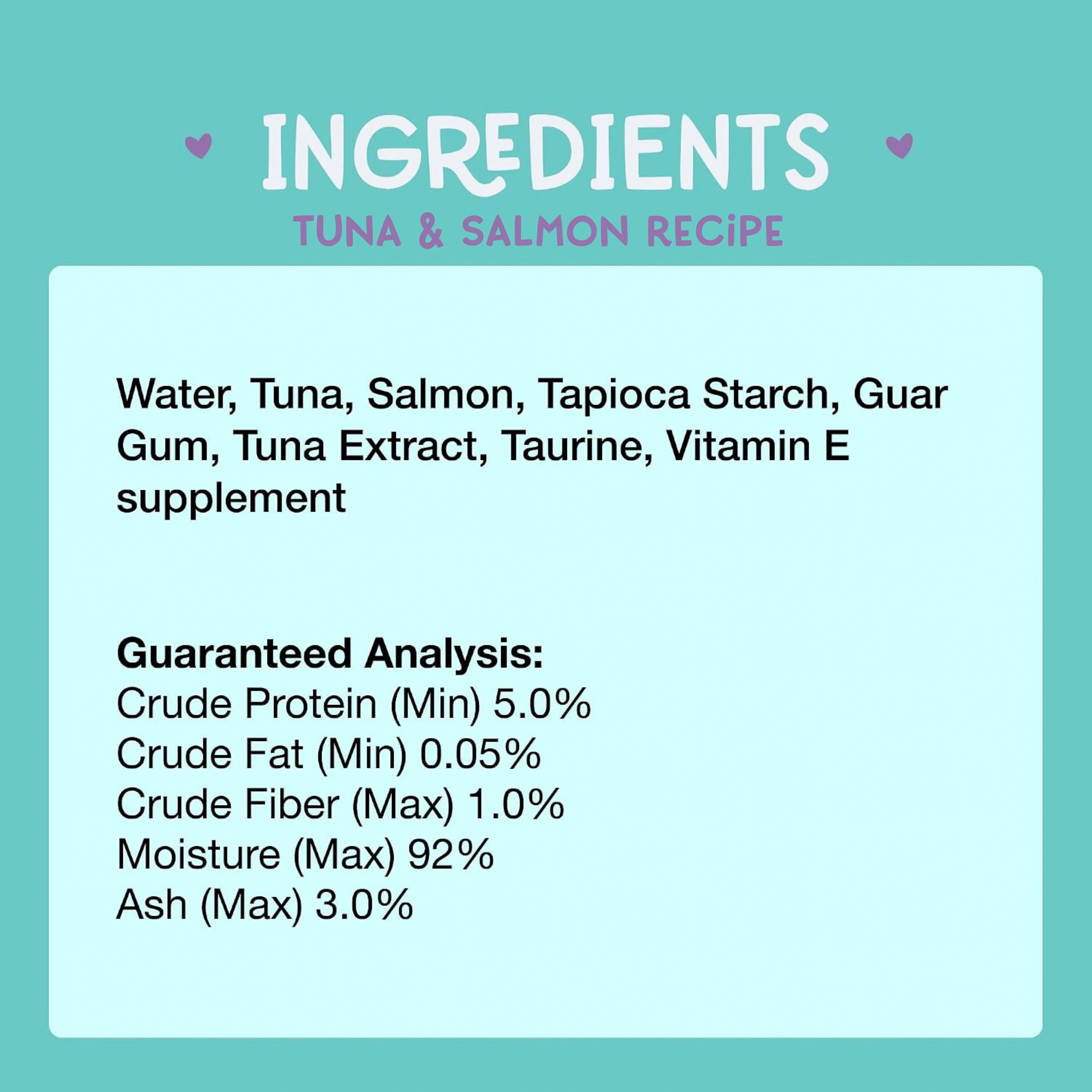 Tuna & Salmon Cat Treats, Pack of 4