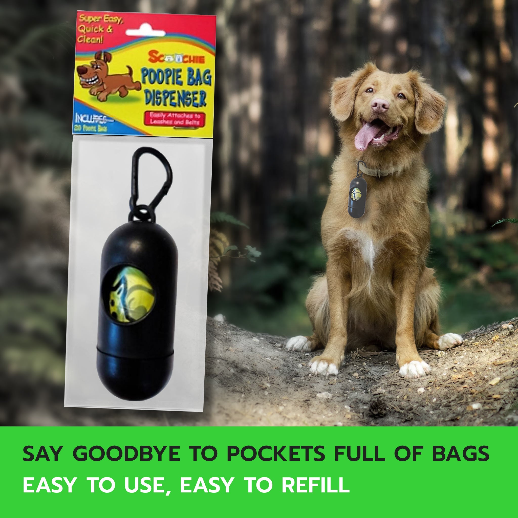 Scoochie Waste Bag Dispenser