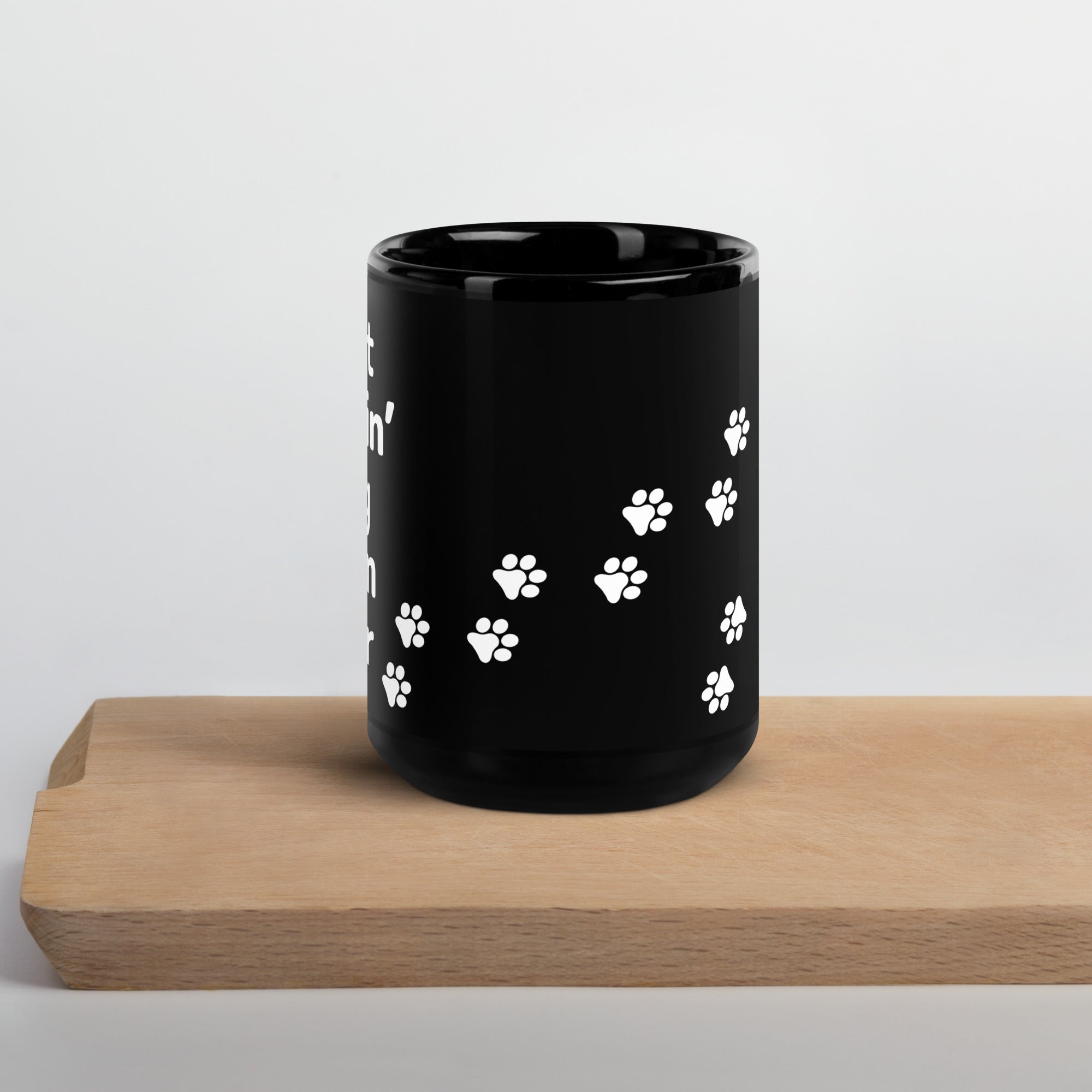 Best Barkin' Dog Mom Ever Black Mug