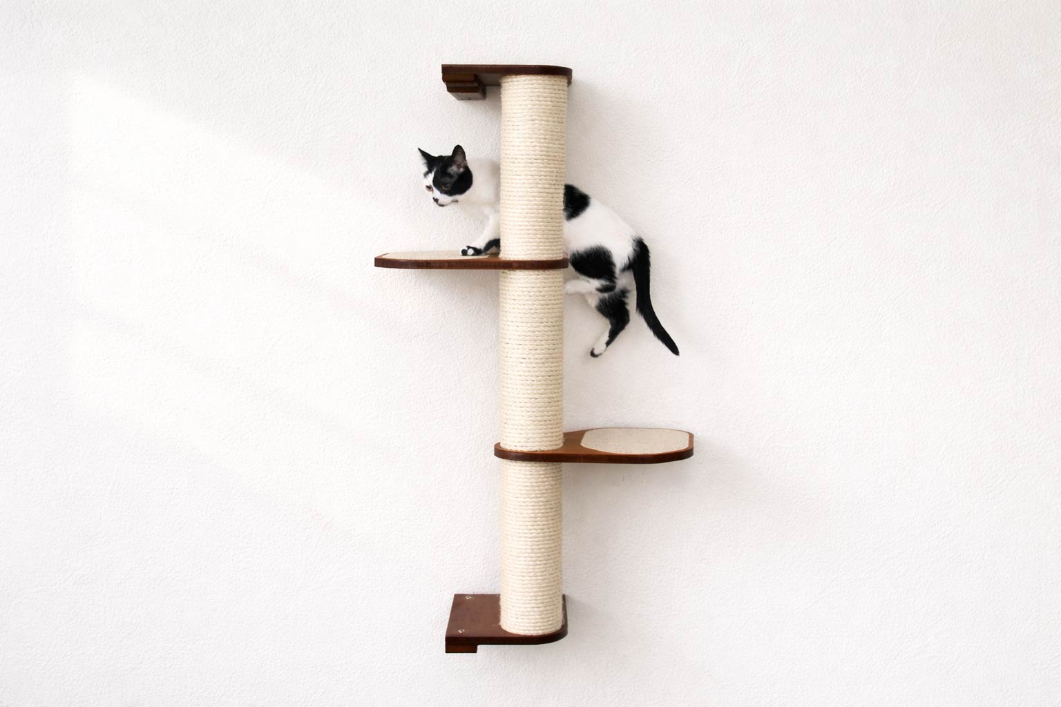 Cat Scratching Pole (Wall-Mounted) - by Catastrophic Creations