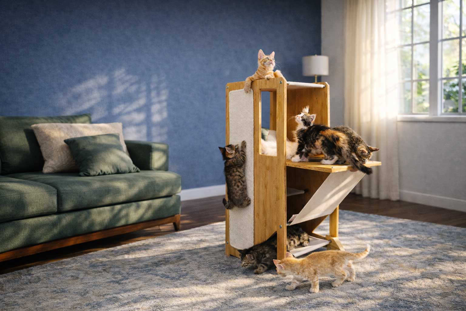 The Overlook - A Cat Tree For Large Cats - by Catastrophic Creations