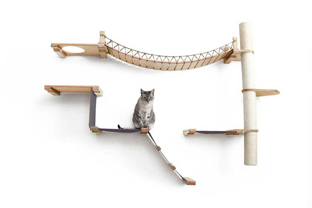 The Expedition Cat Condo (Cat Wall Jungle Gym) - by Catastrophic Creations