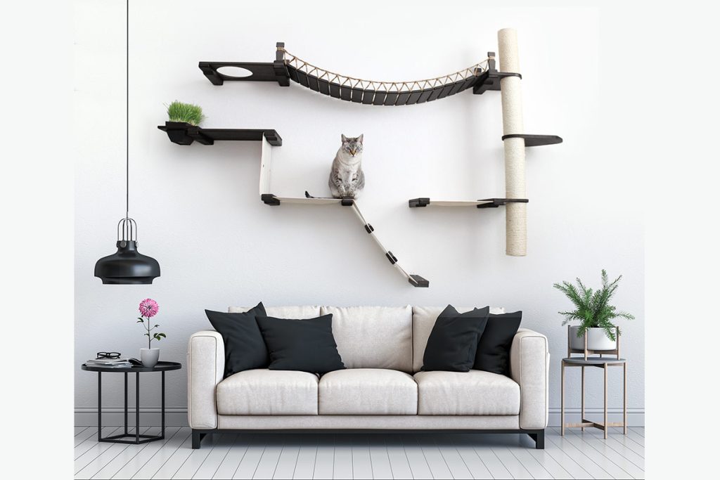 The Expedition Cat Condo (Cat Wall Jungle Gym) - by Catastrophic Creations