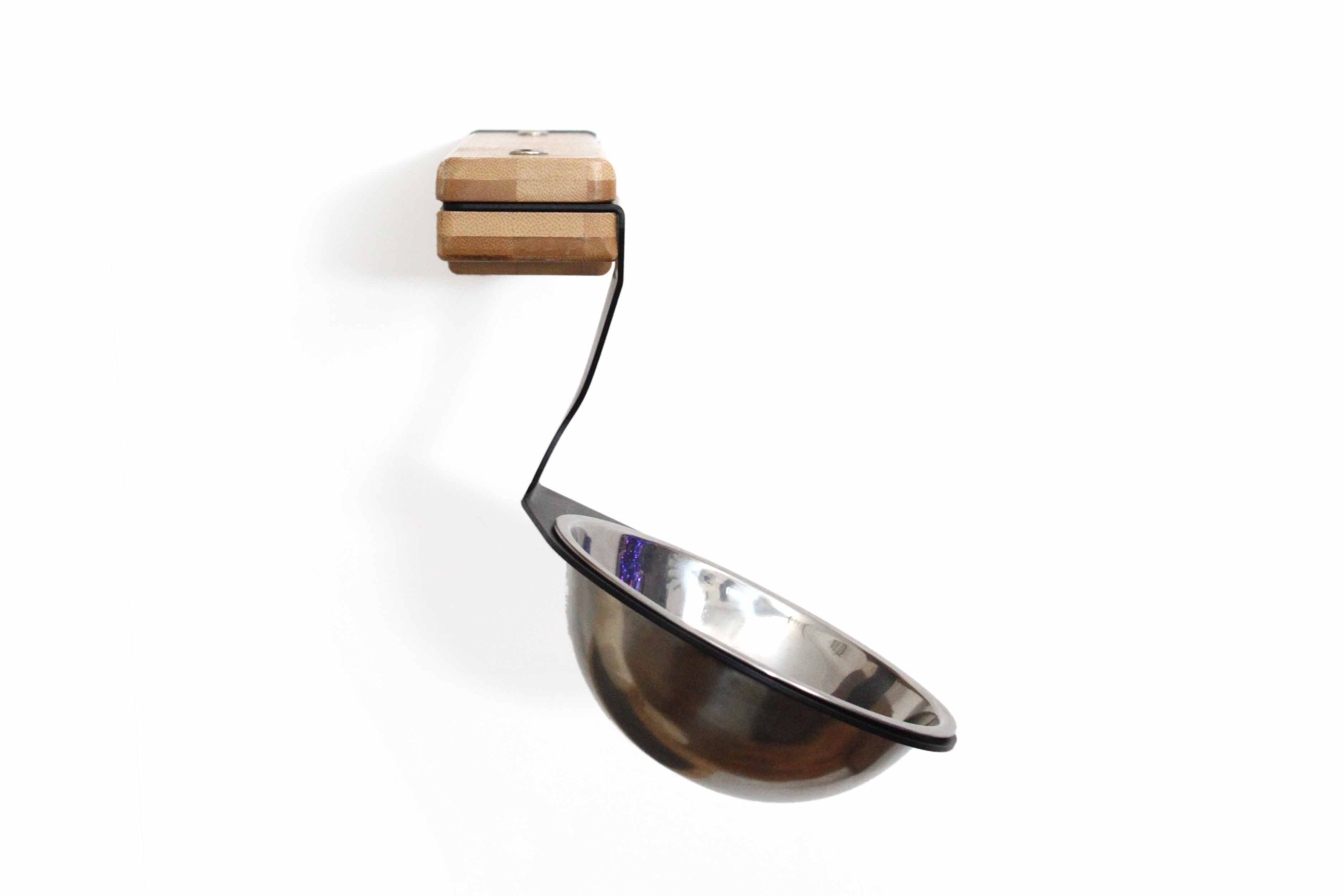 Wall-Mounted Cat Feeding Shelf - by Catastrophic Creations