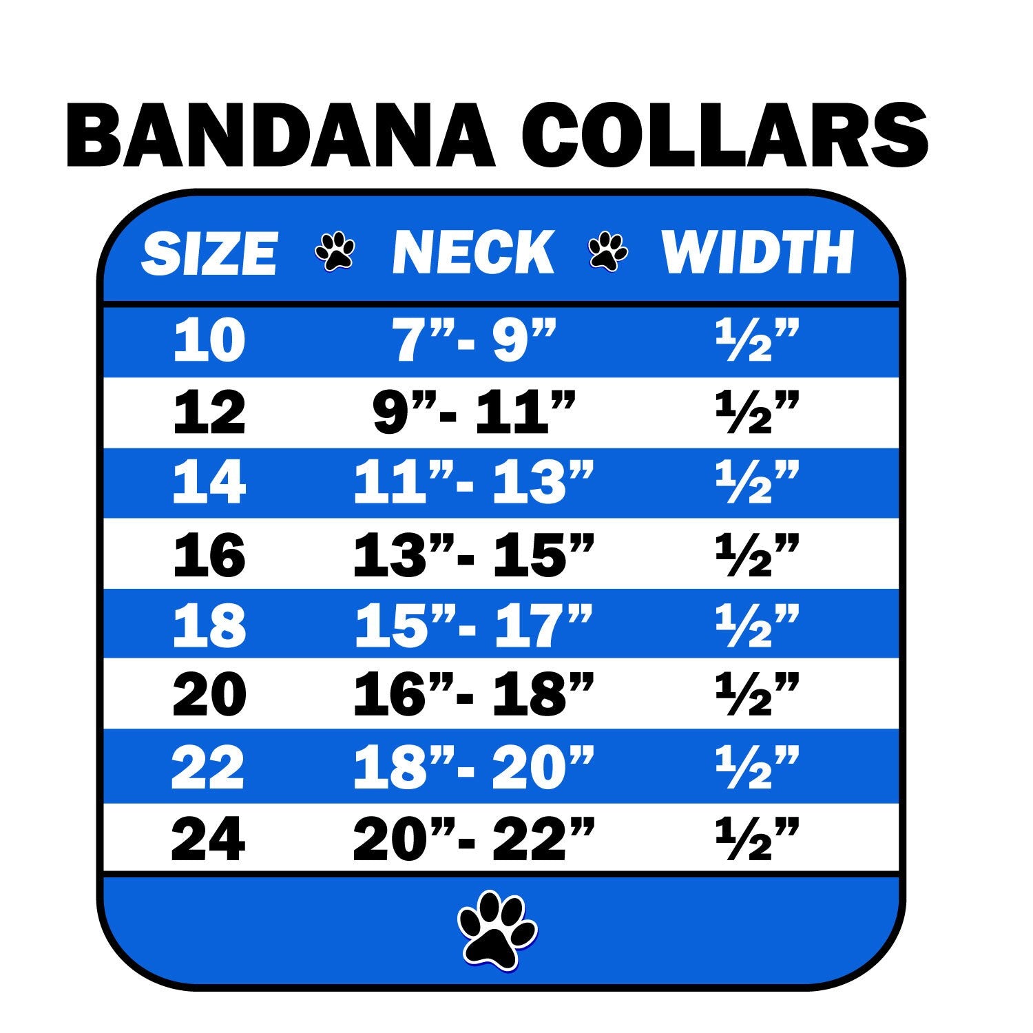 Pet and Dog Bandana Collar, "Western Group" *Choose from: Red Western or Blue Western*