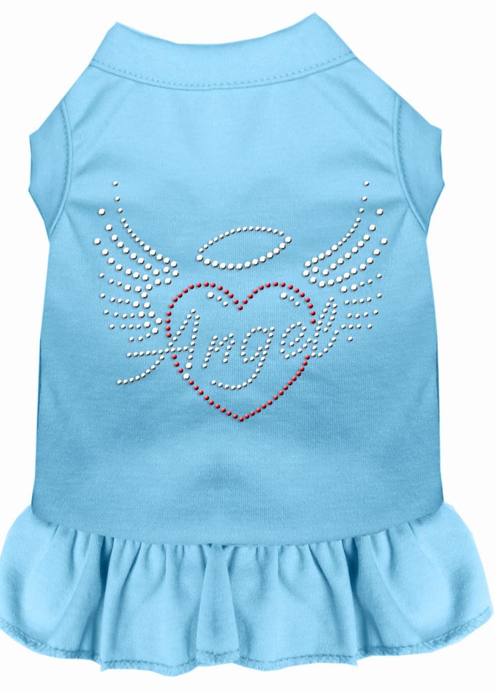 Pet Dog & Cat Dress Rhinestone, "Angel Heart"