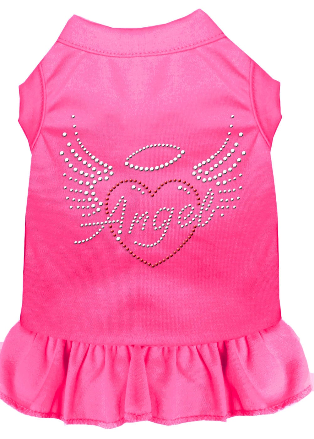 Pet Dog & Cat Dress Rhinestone, "Angel Heart"