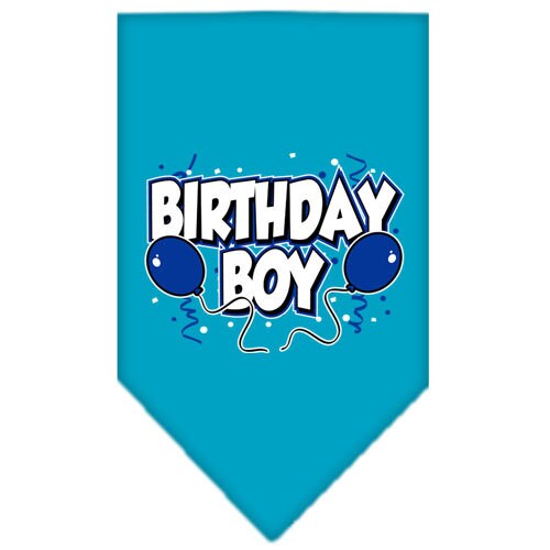 Pet and Dog Bandana Screen Printed, "Birthday Girl -or- "Birthday Boy"