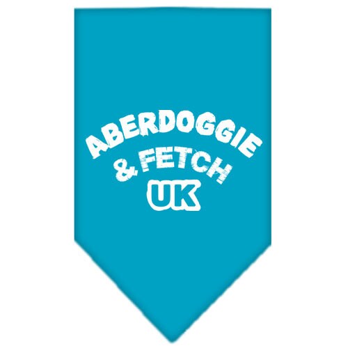 Pet and Dog Bandana Screen Printed,  "Aberdoggie & Fetch UK"