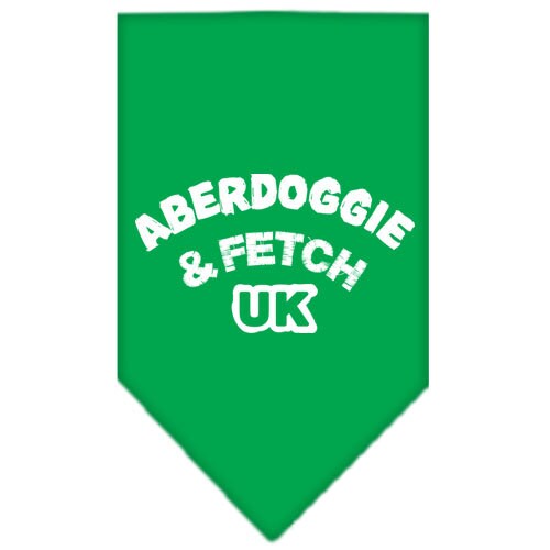 Pet and Dog Bandana Screen Printed,  "Aberdoggie & Fetch UK"
