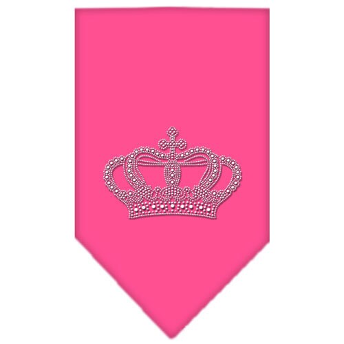 Pet and Dog Bandana Rhinestone, "Crown"