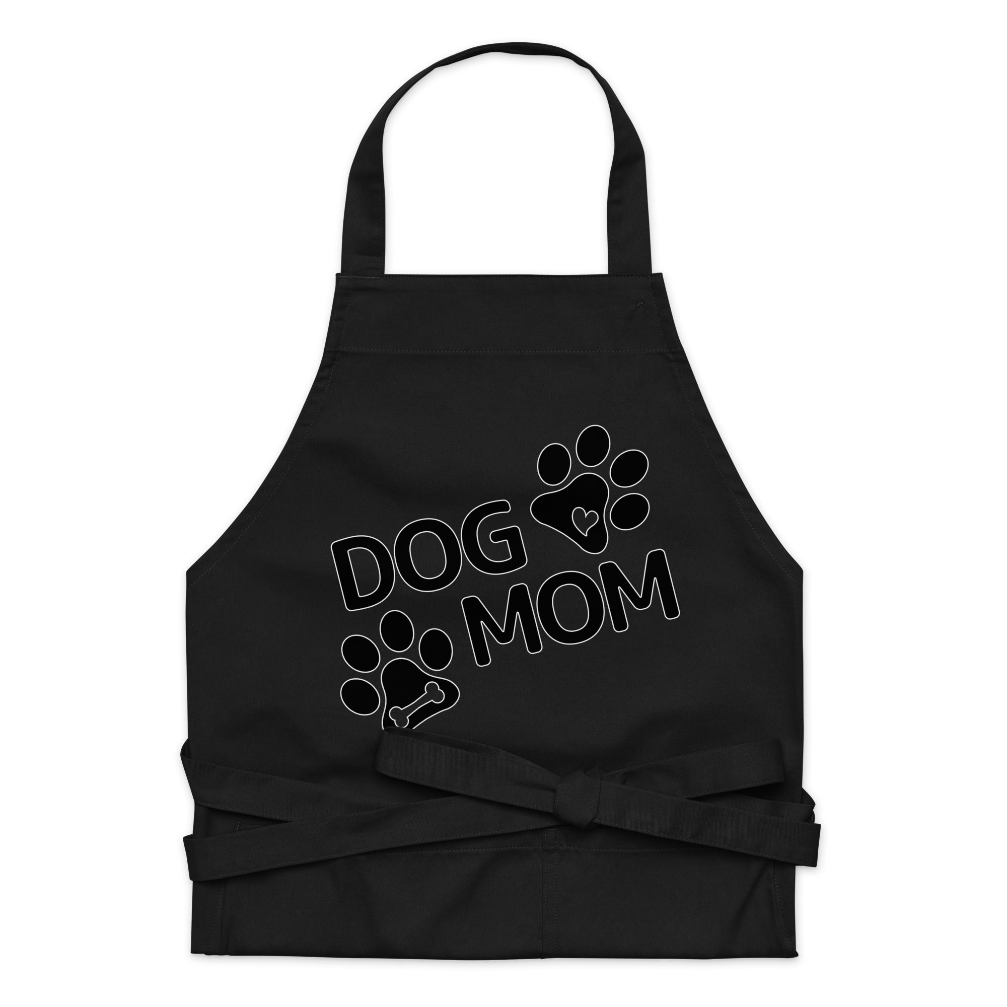 Dog Mom Organic Cotton Apron