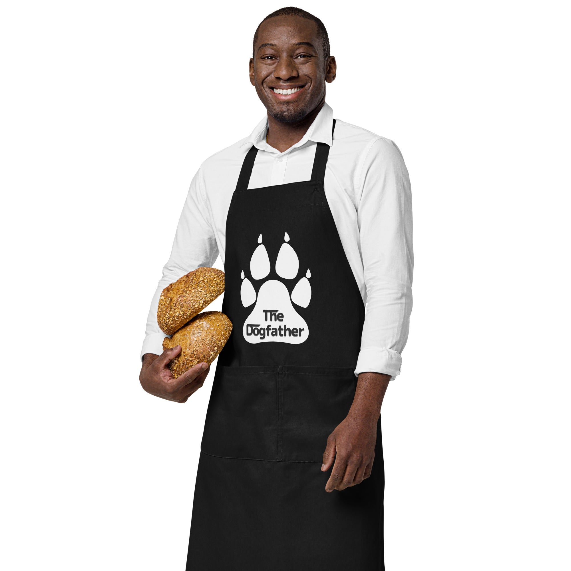 The Dogfather Dark Color Organic Cotton Apron