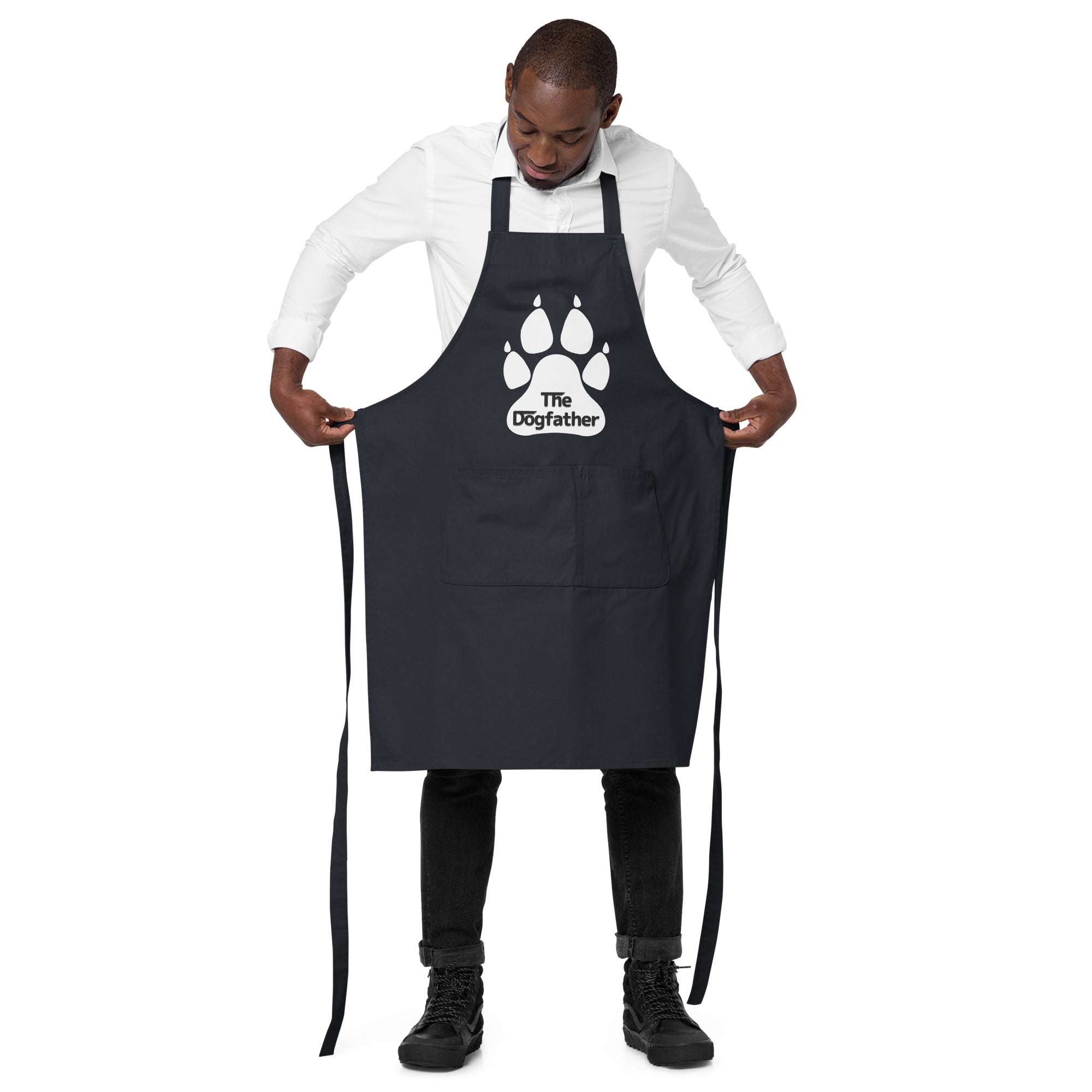 The Dogfather Dark Color Organic Cotton Apron