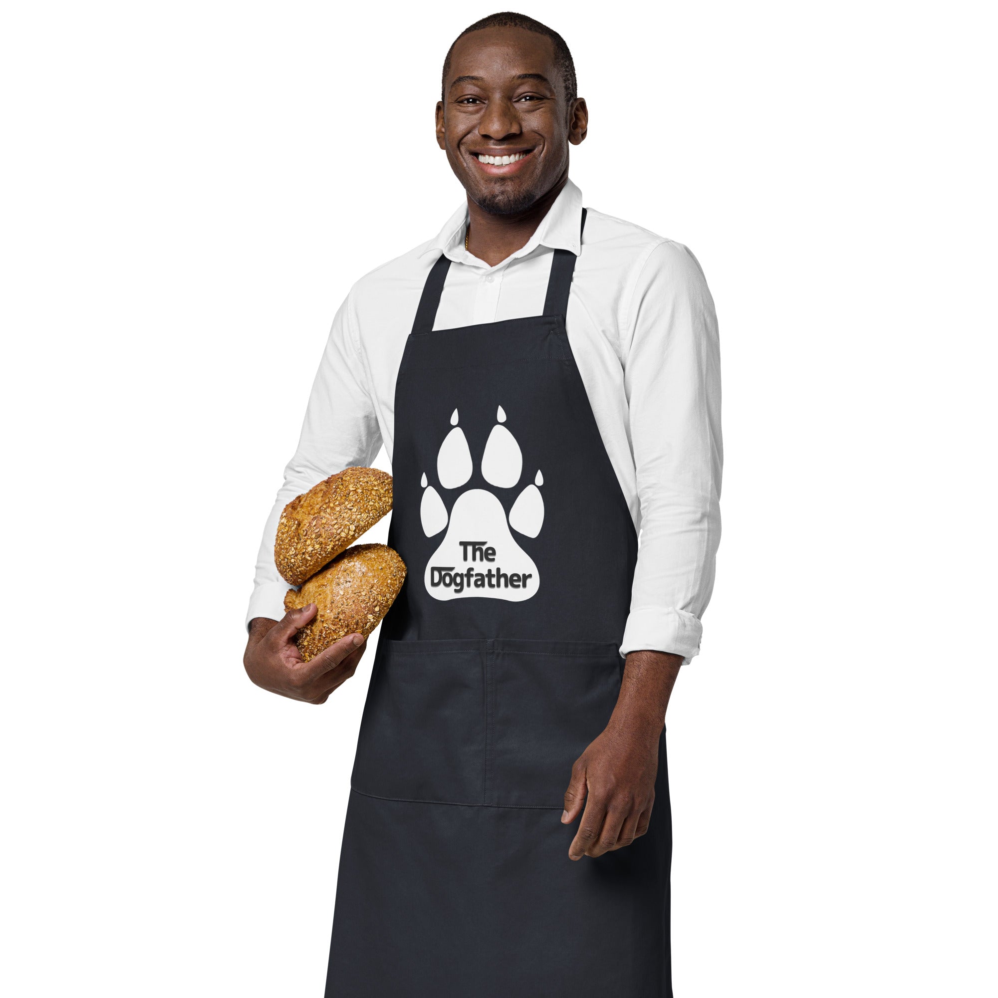 The Dogfather Dark Color Organic Cotton Apron