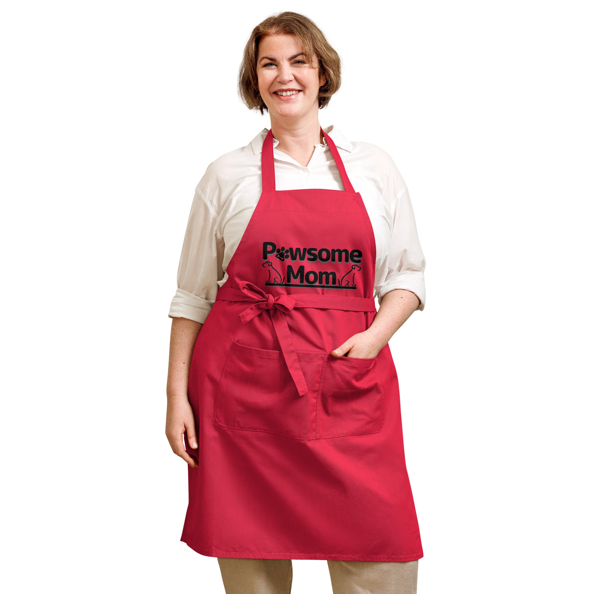 Pawsome Mom Organic Cotton Apron