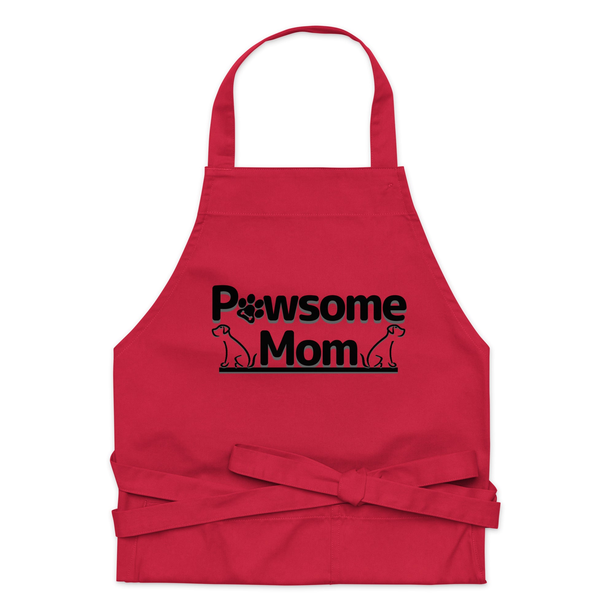 Pawsome Mom Organic Cotton Apron